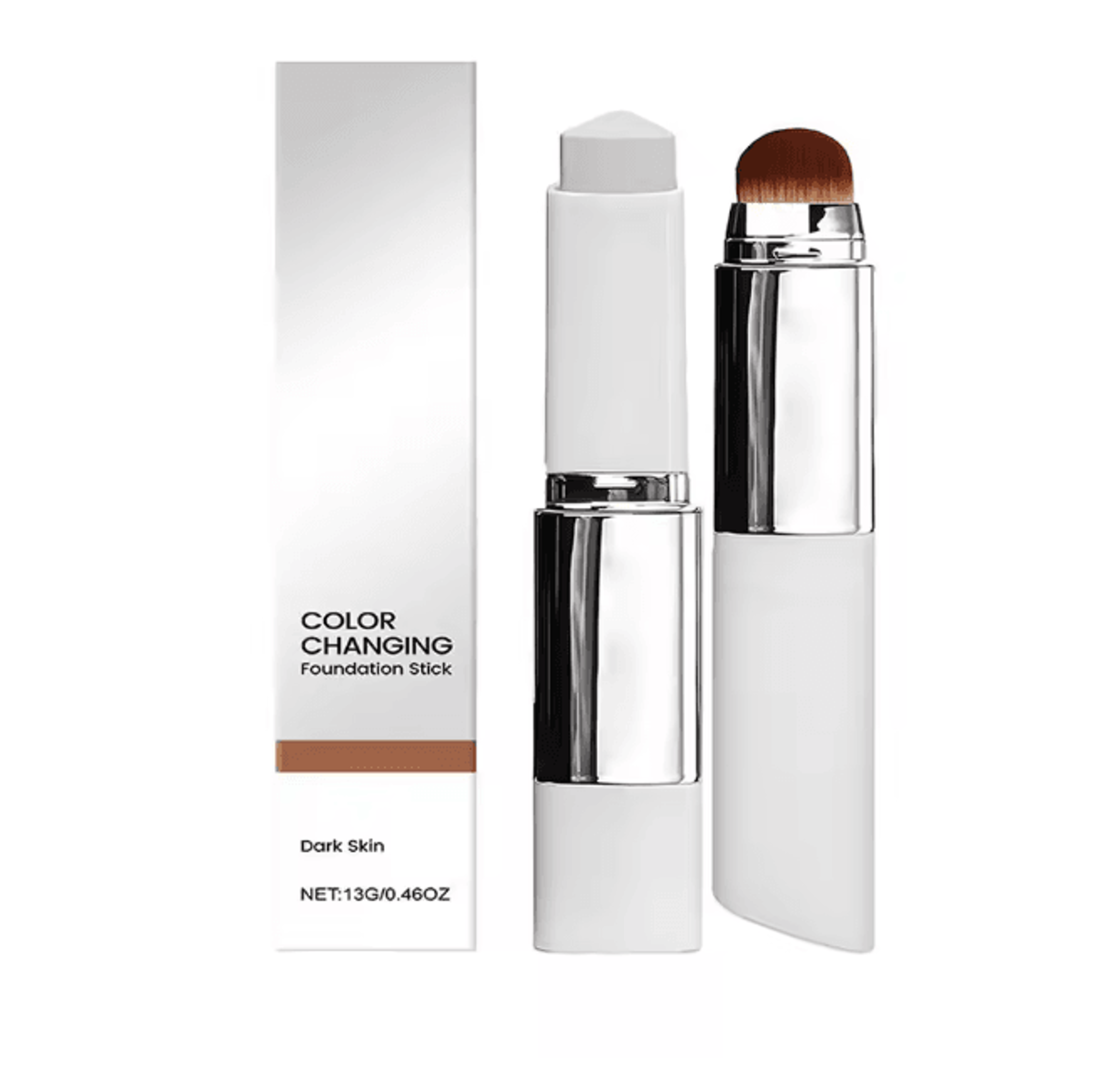 Color Changing Foundation Stick Lightweight Moisturizing Brightening Base 4