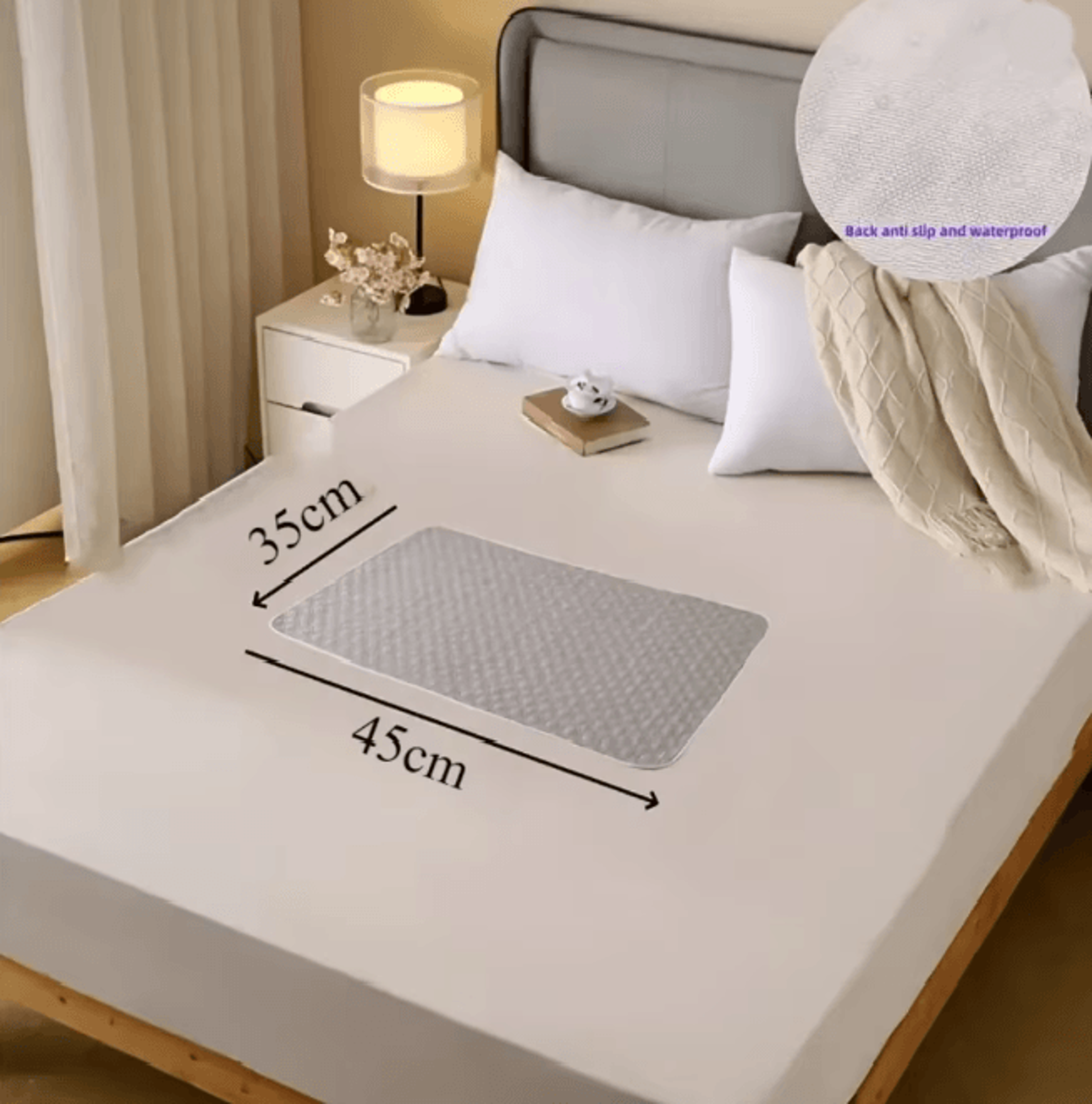 Extra Large Waterproof Mattress Protector Pad Washable Breathable Bed Mat 2
