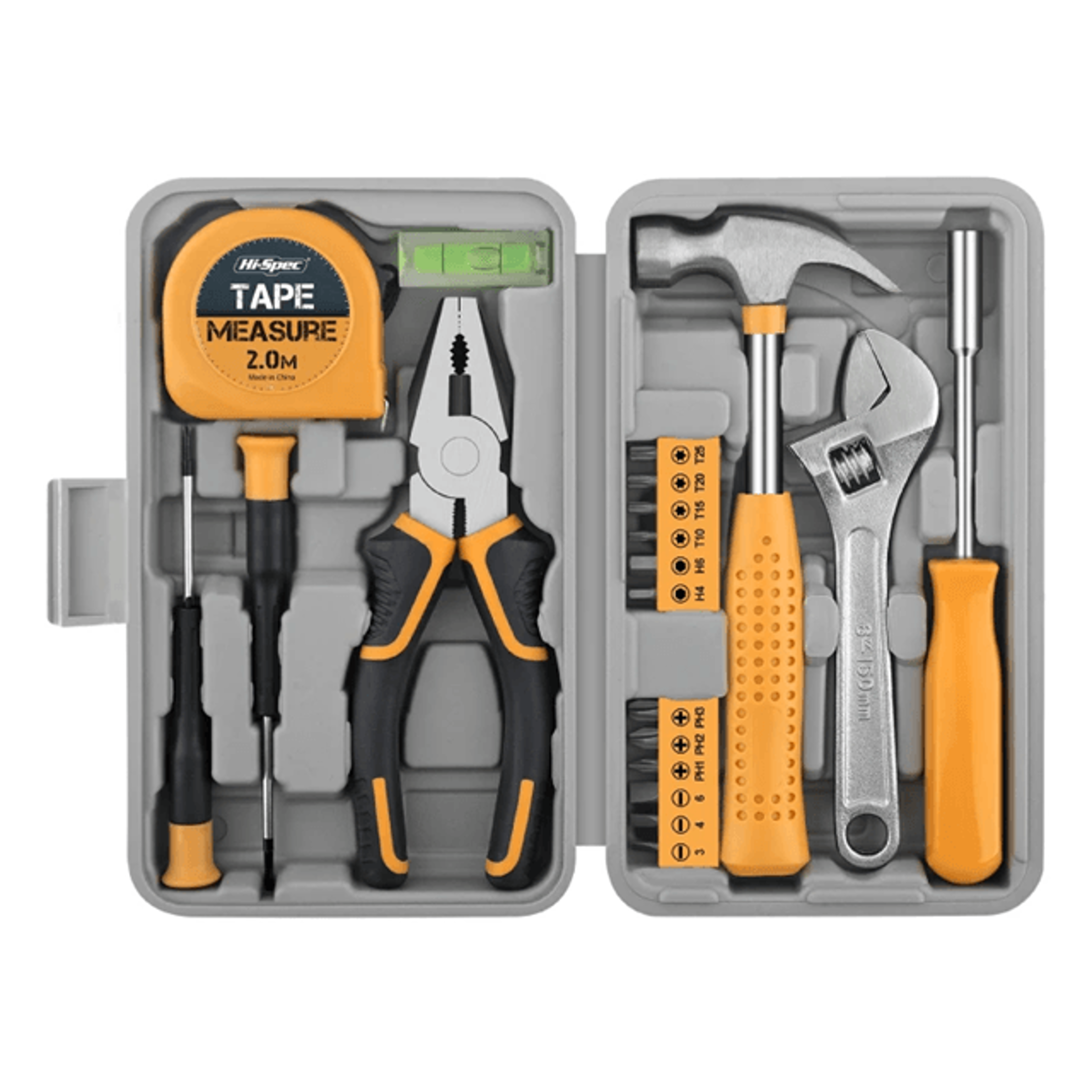Hi Spec 20 Piece Precision Screwdriver Set Compact DIY Repair Tool Kit 1