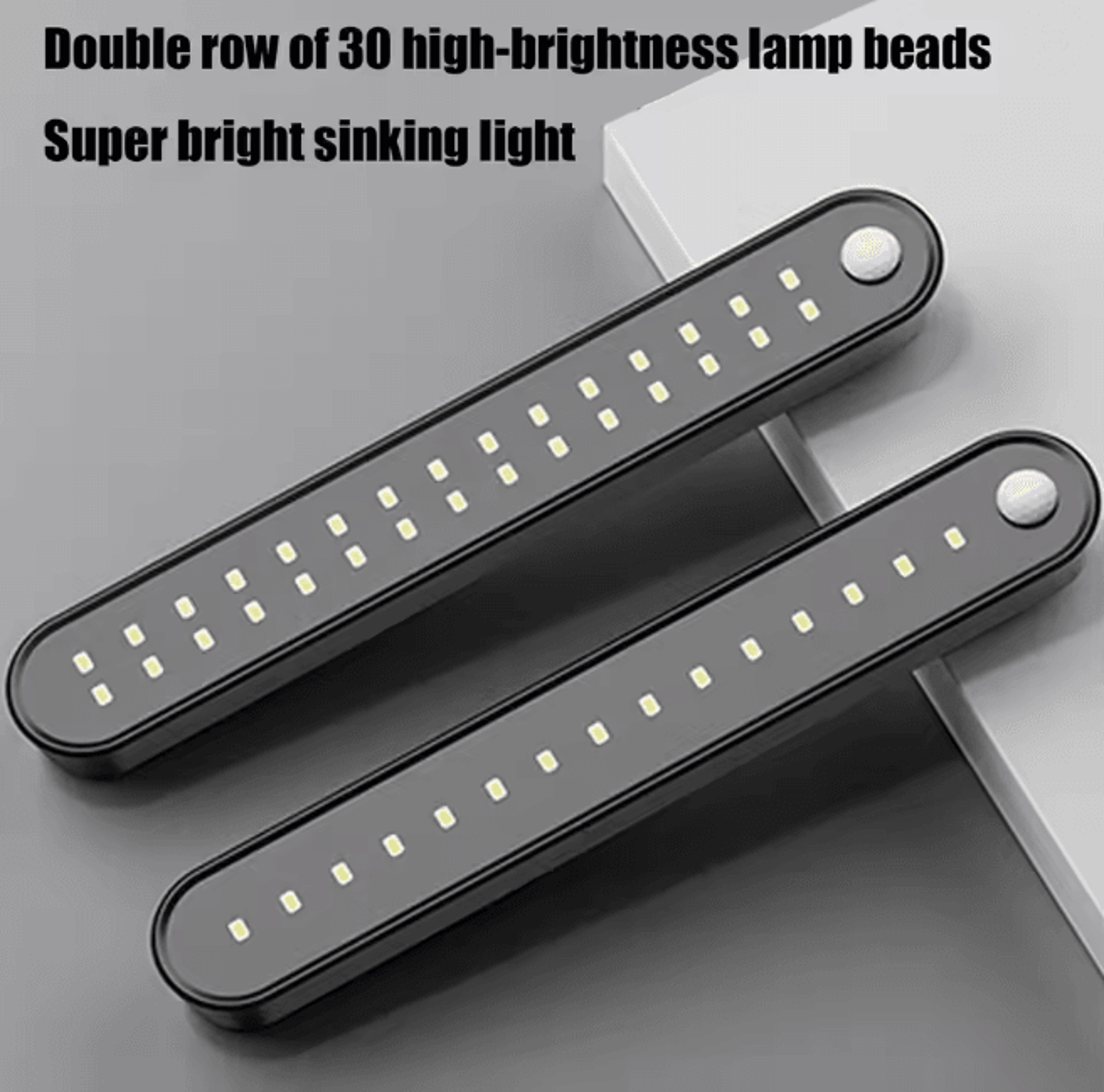 USB Rechargeable Car Trunk Light With Motion Sensor LED Car Trunk Light For Interior And Cargo Ligh 2
