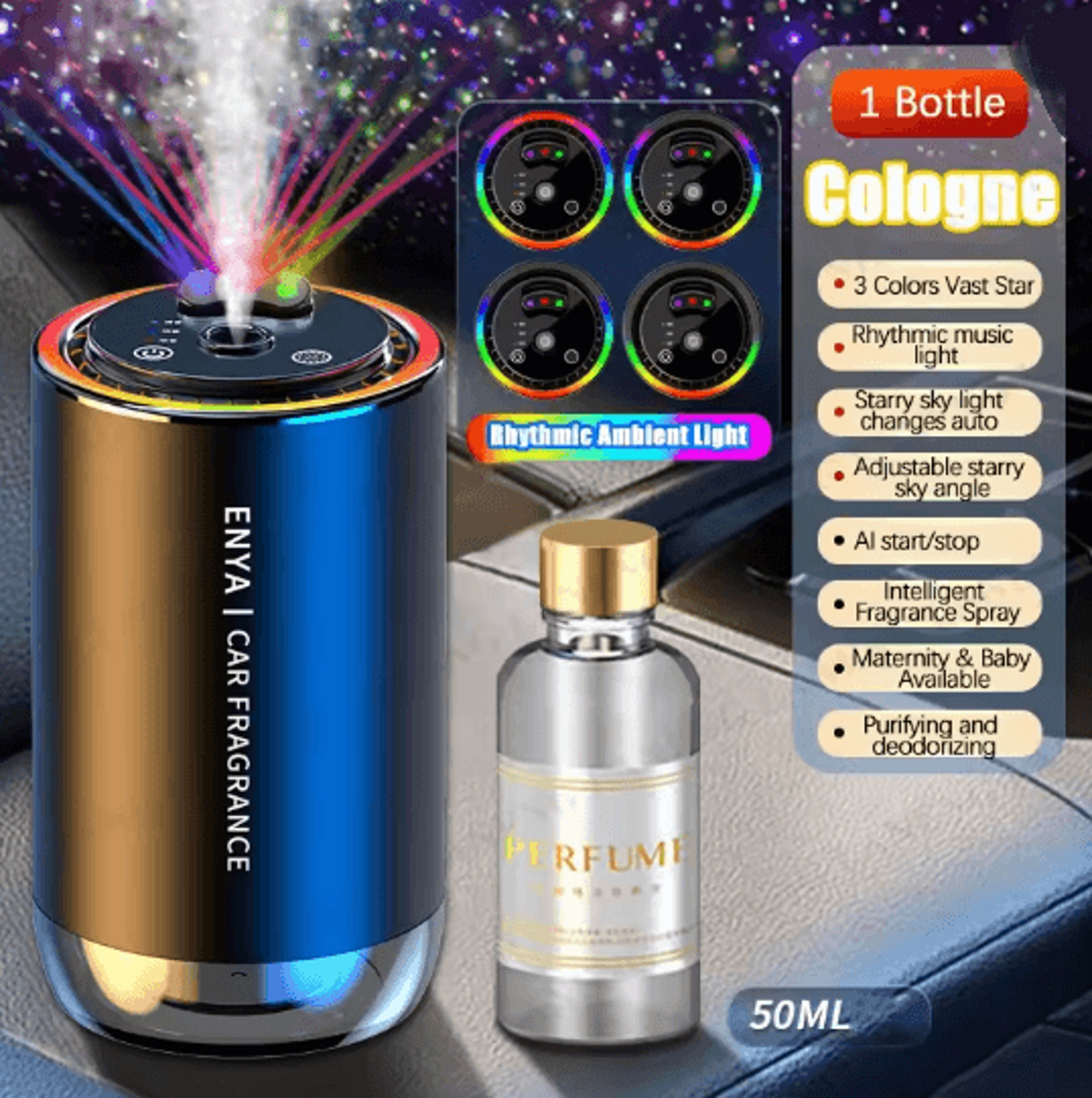 StarMist Automatic Car Air Freshener Diffuser 4