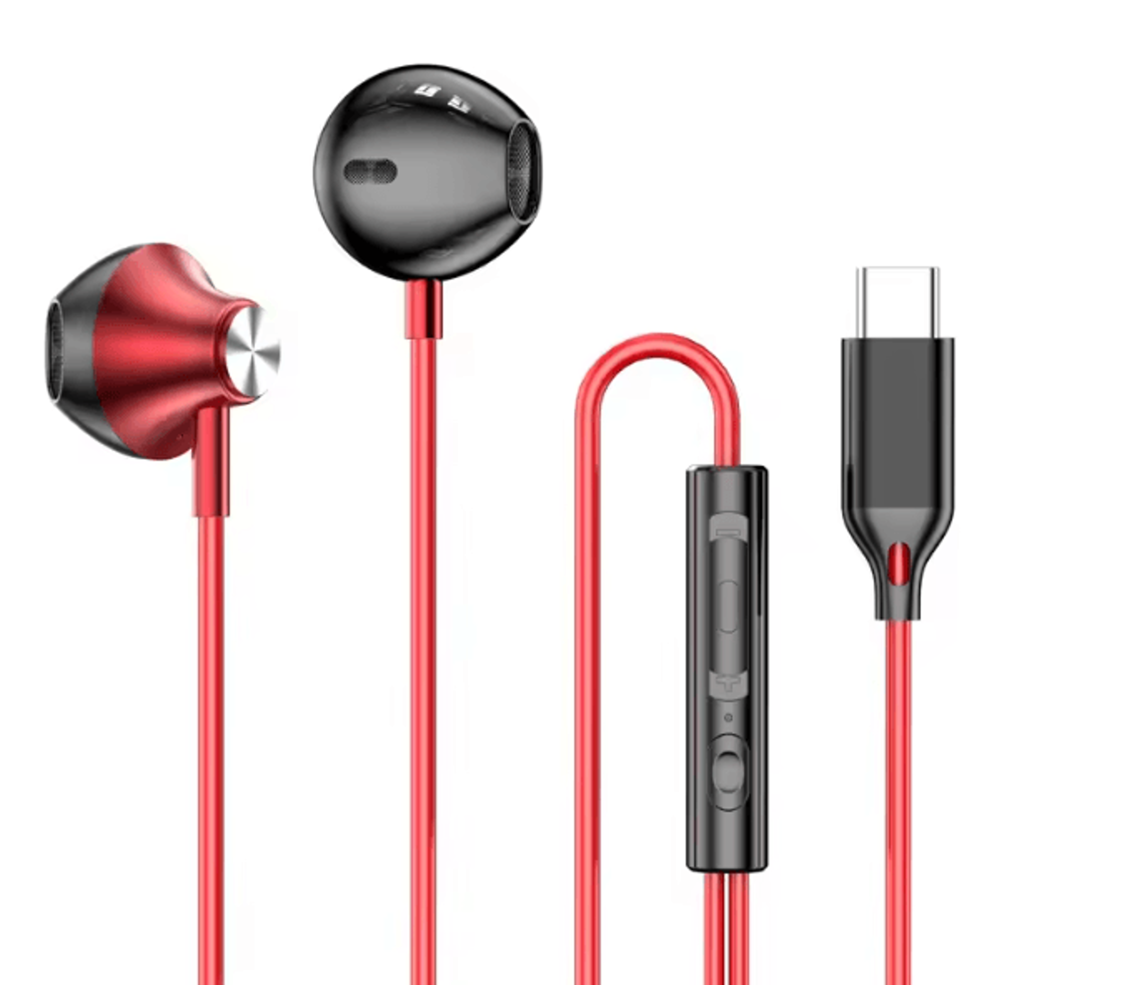 USB C Wired In Ear Headphones With HiFi Sound And Inline Control 12