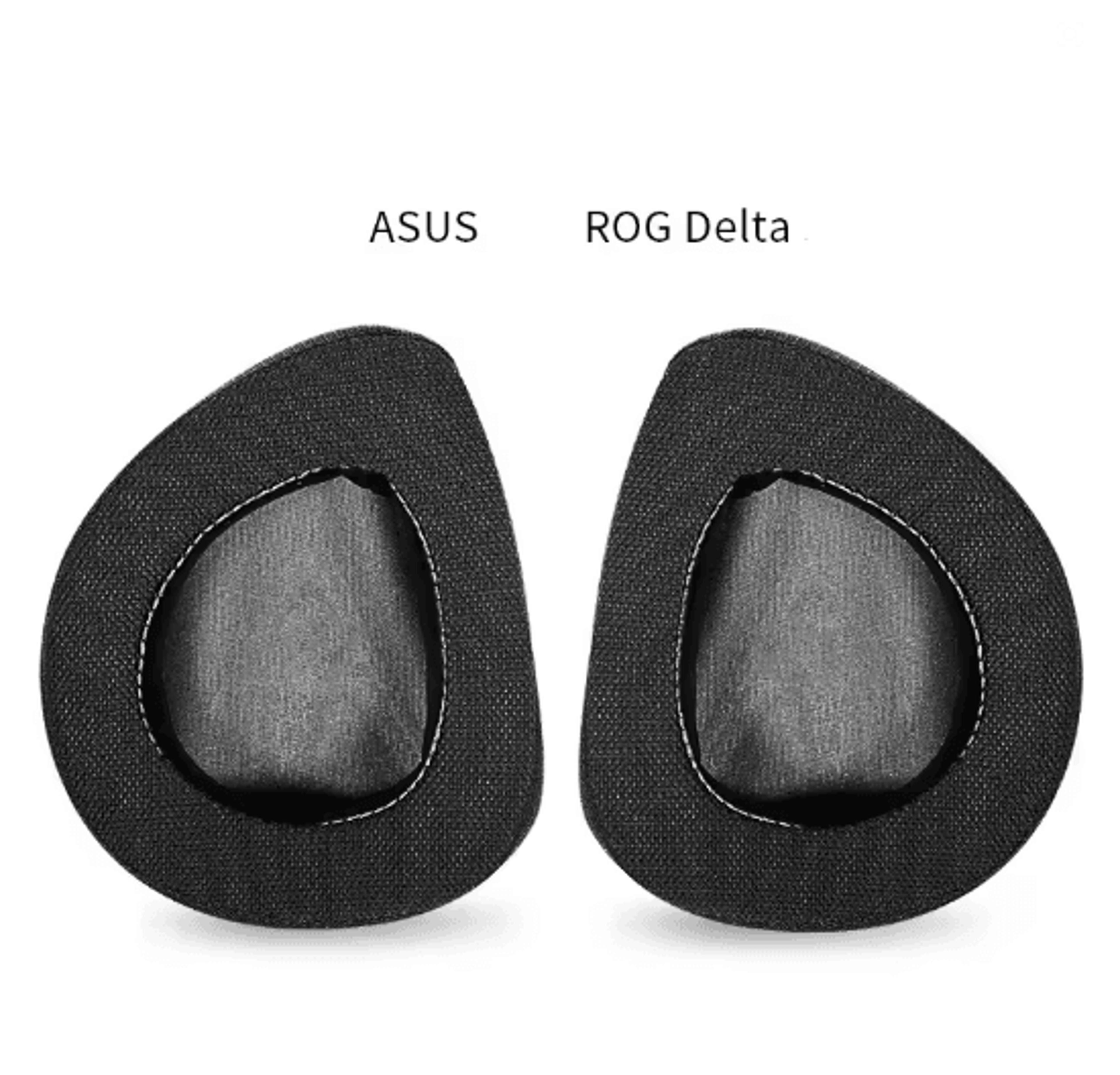 Replacement Ear Pads For ASUS ROG Delta Gaming Headset Soft Memory Foam Cushions 3