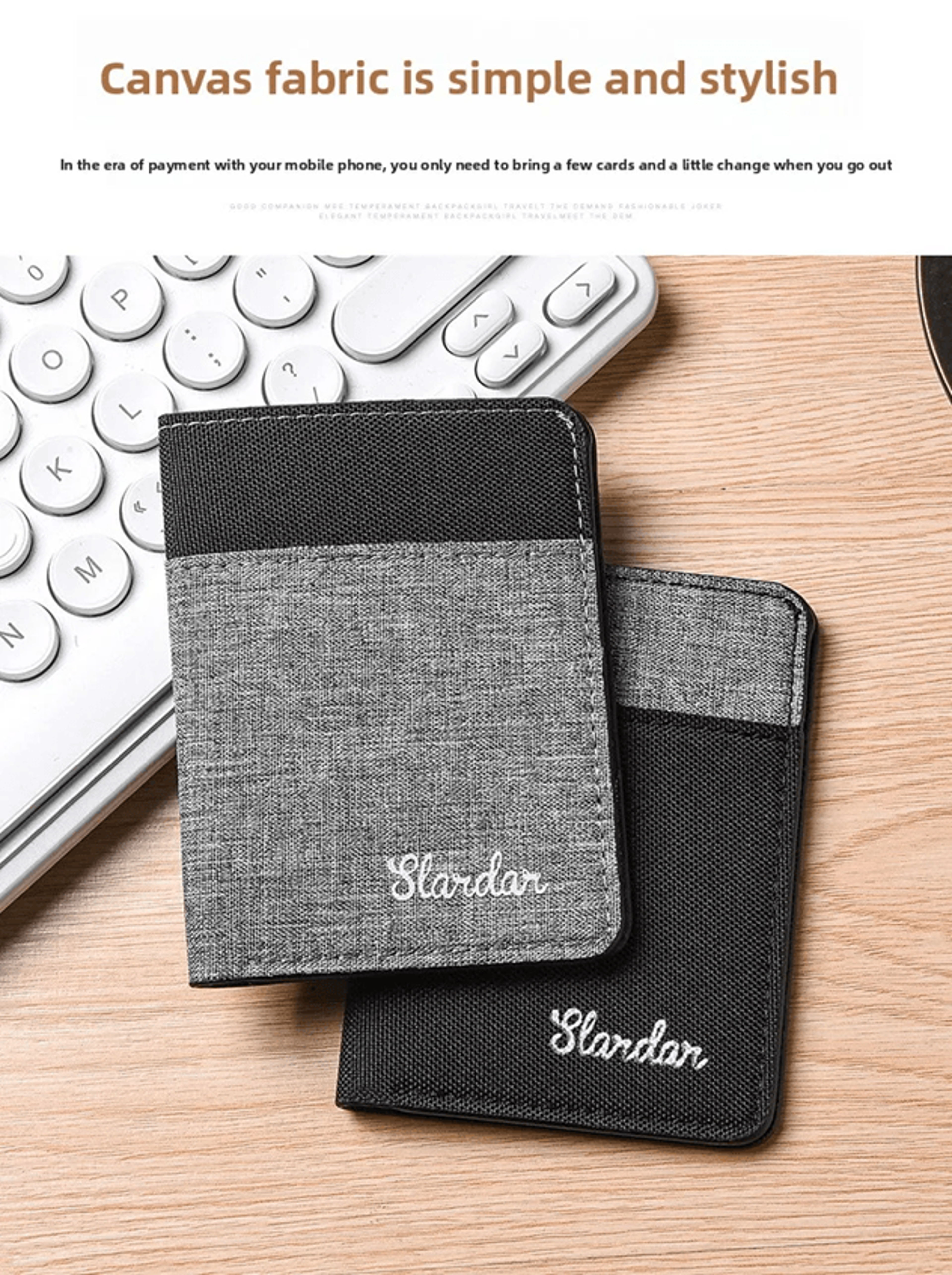 Mens Ultra Thin RFID Blocking Wallet With Card Holder And ID Slot 1