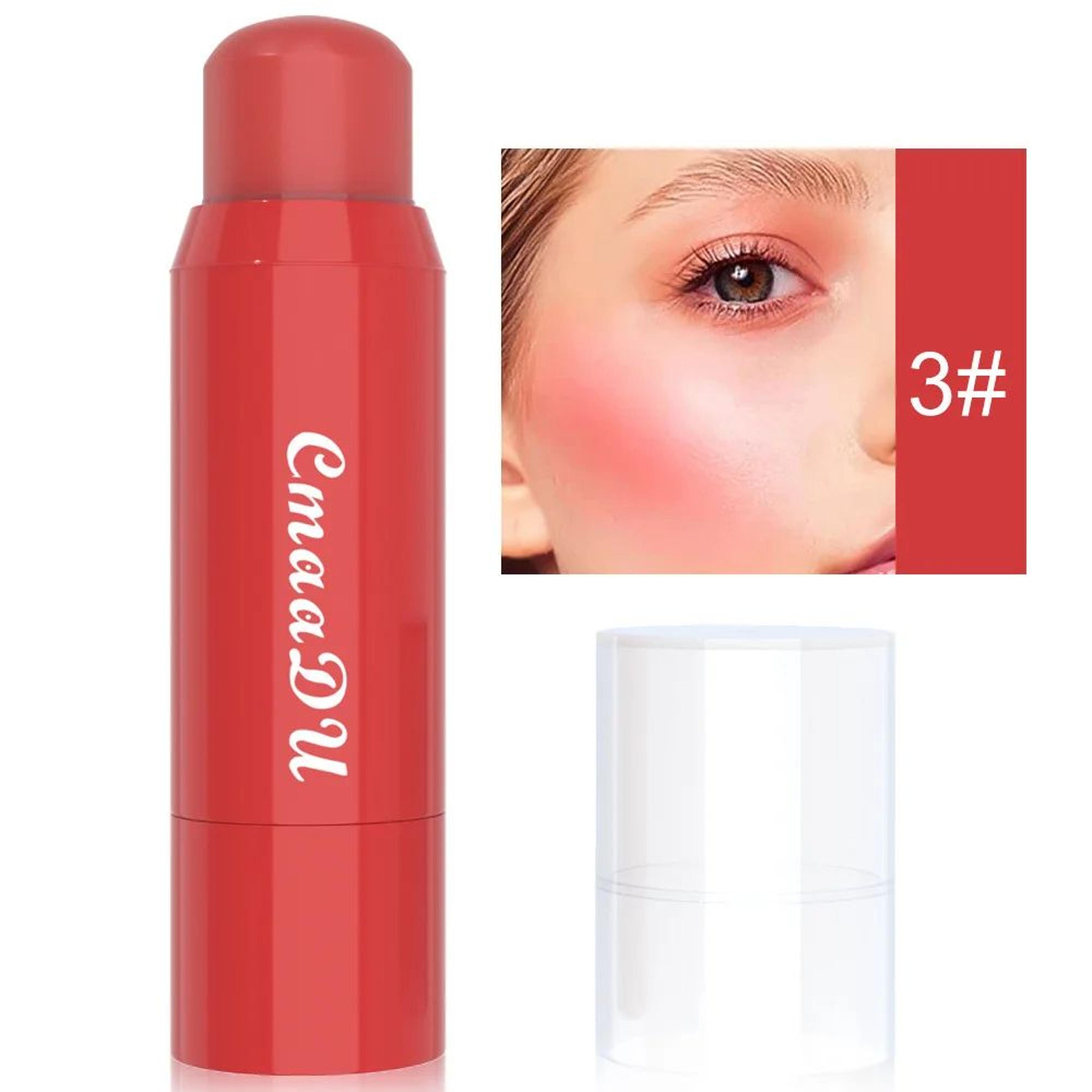 6color Blush Lipstick Combination Matte Silky Multifunctional Makeup Stick Makes It Easy To Remove  11
