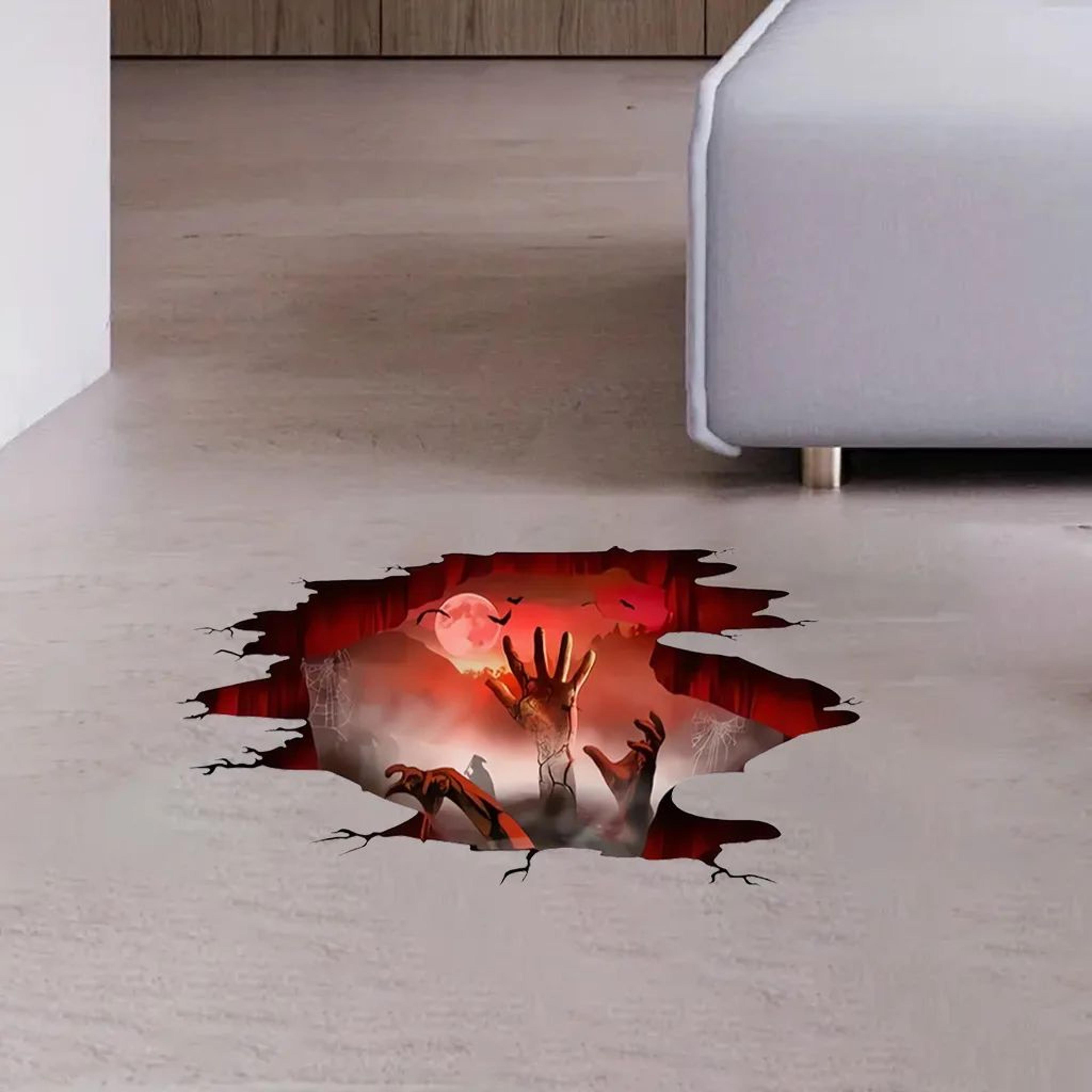 3D Ghost Hand Halloween Wall Sticker Scary Halloween Wall Decoration 2
