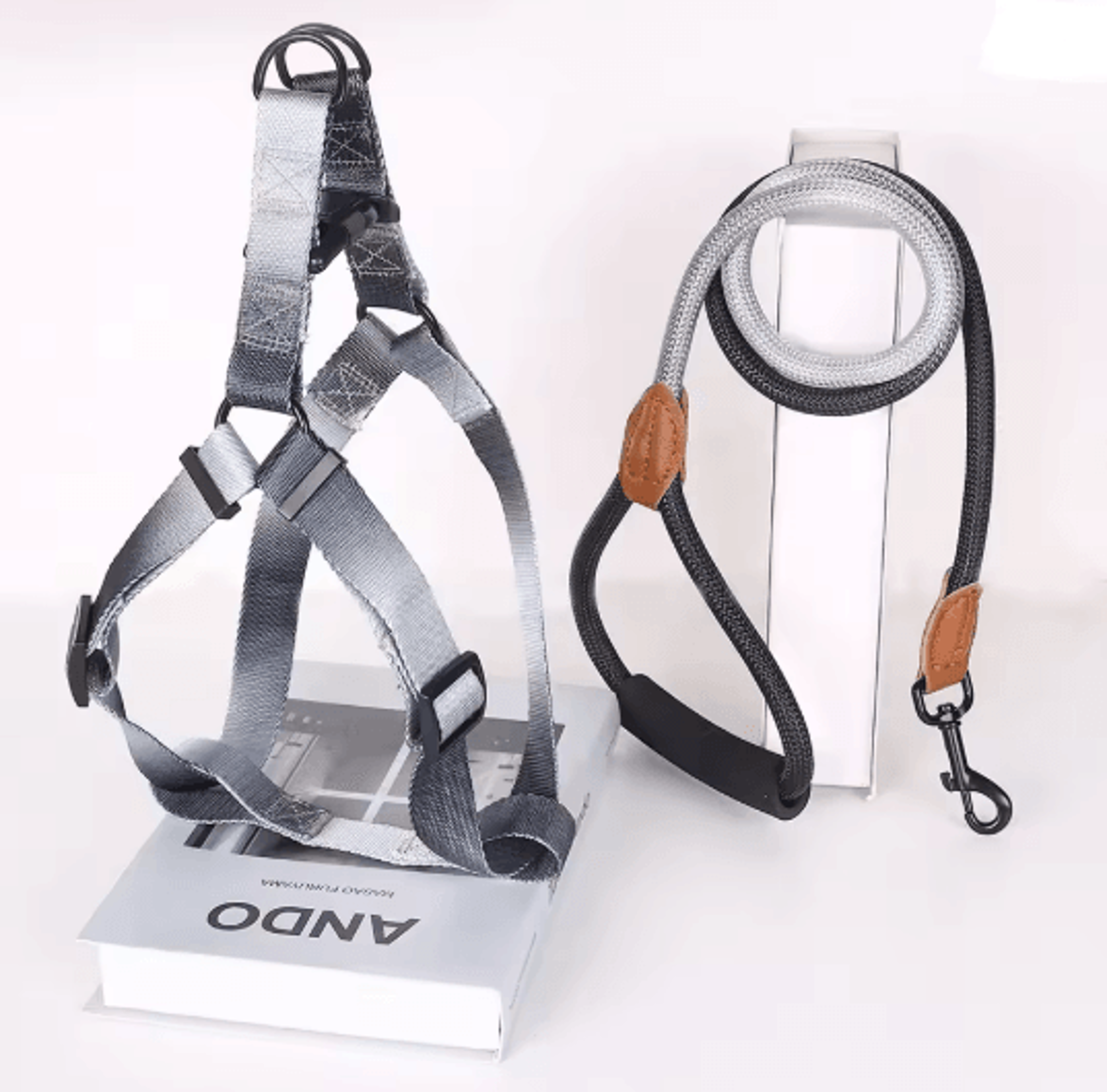 Adjustable Small Dog Harness And Leash Set 6