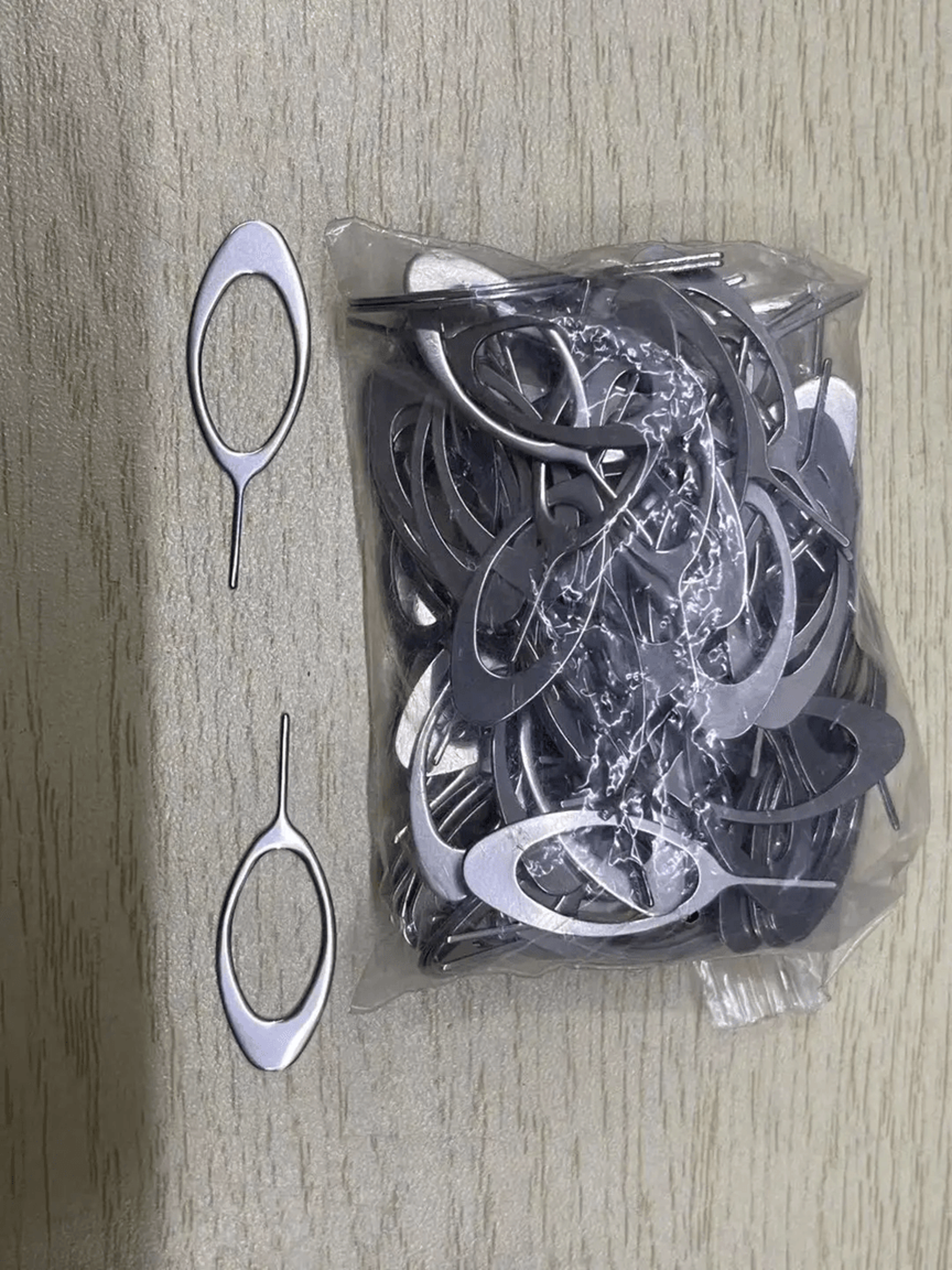 Universal SIM Card Tray Ejector Pins 100 Pack Slim SIM Removal Tool Kit 2