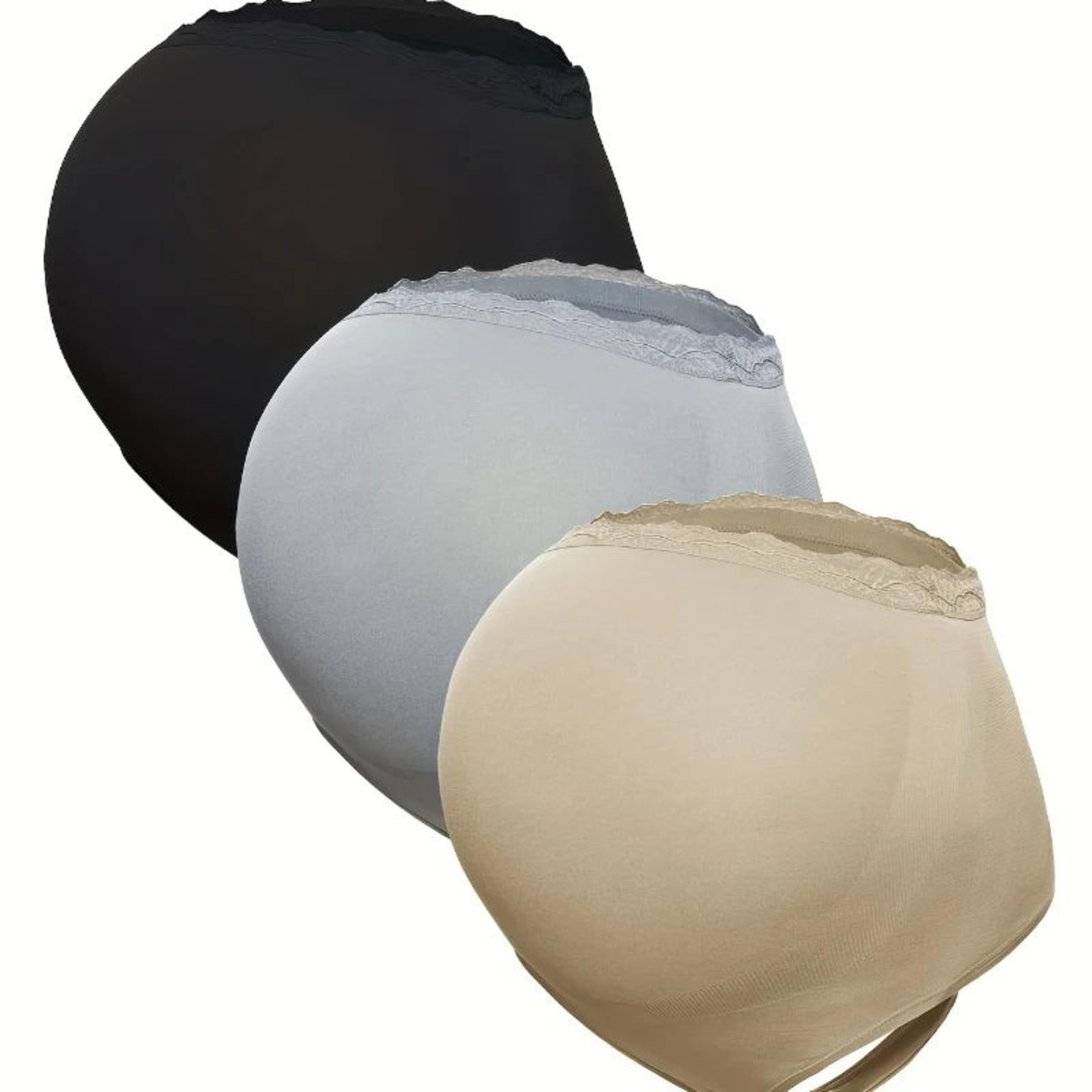 Seamless Maternity Shapewear Belly Support Pregnancy Panties 3 Pack 6