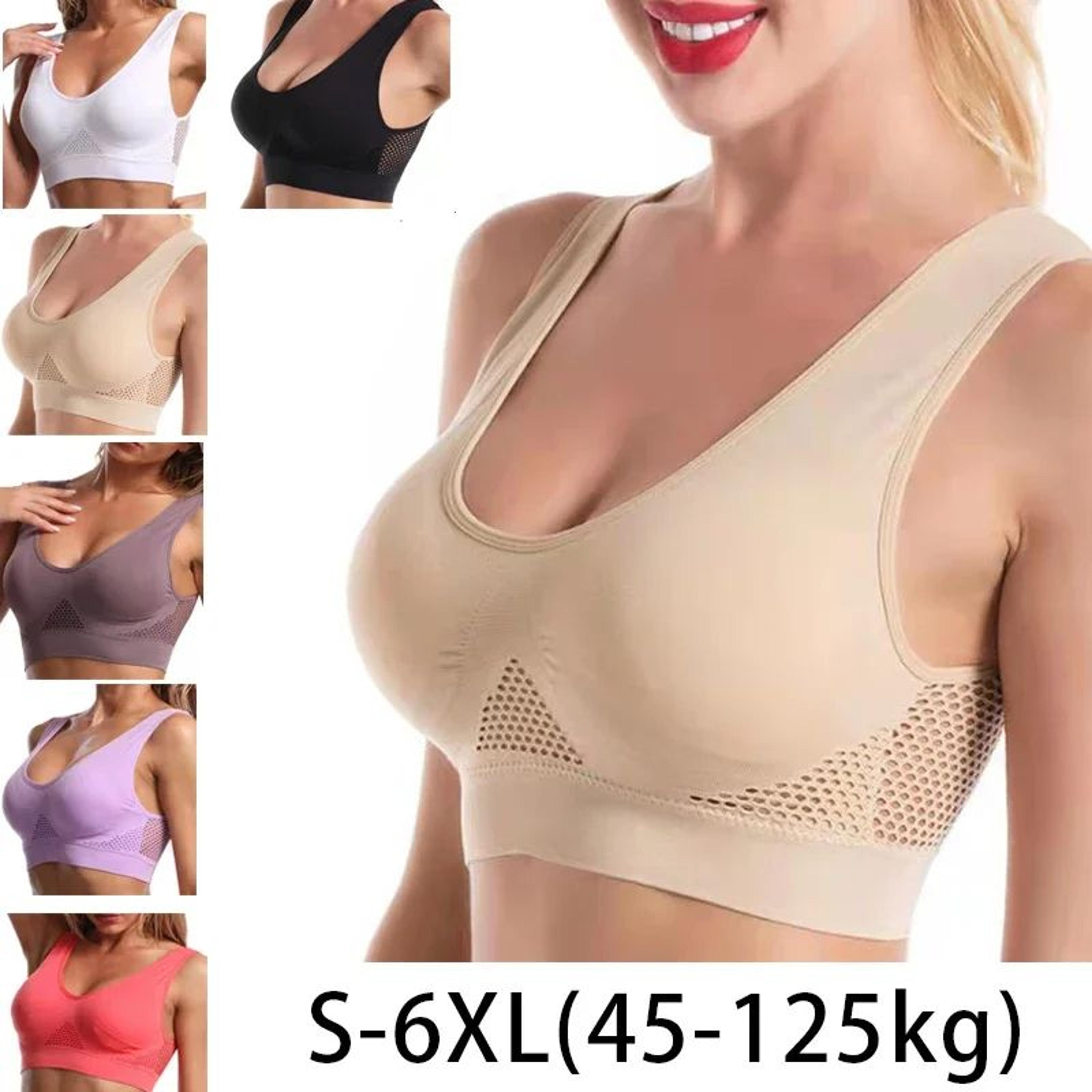 airflex seamless sports bra for women breathable mesh support