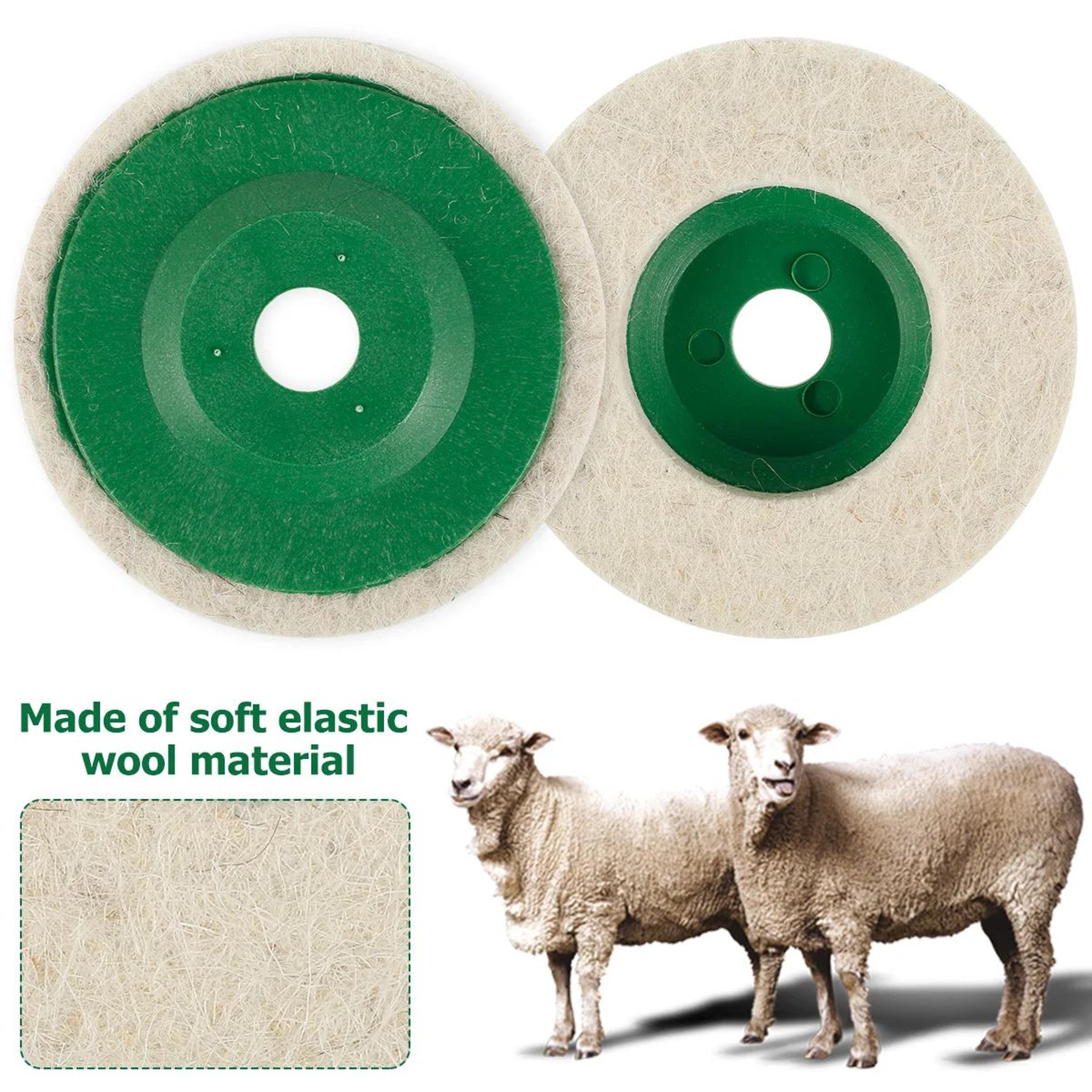 Wool Polishing Wheel Buffing Pads For Angle Grinder Car Detailing 2