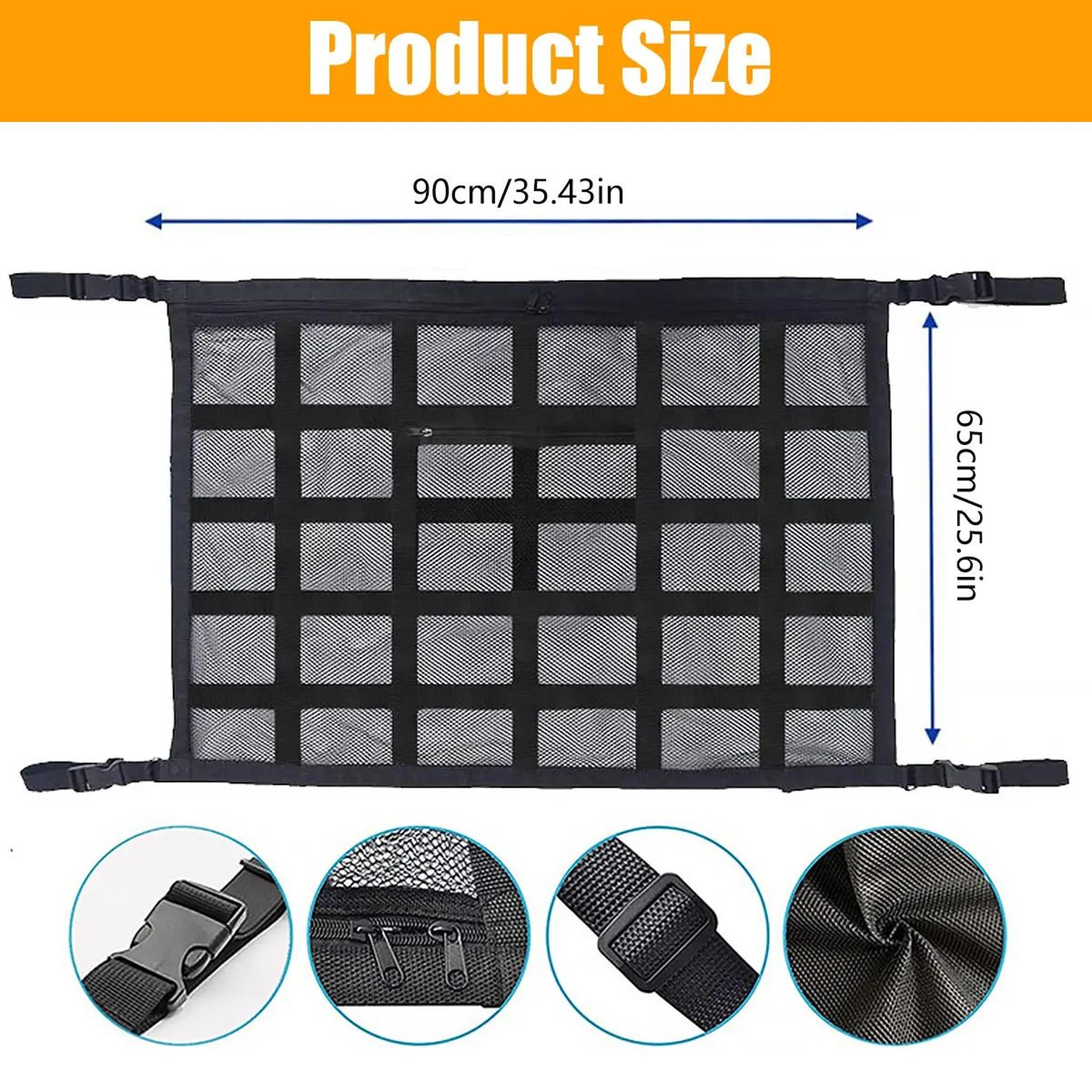 Car Roof Storage Net Organizer For Extra Space And Travel Storage 7
