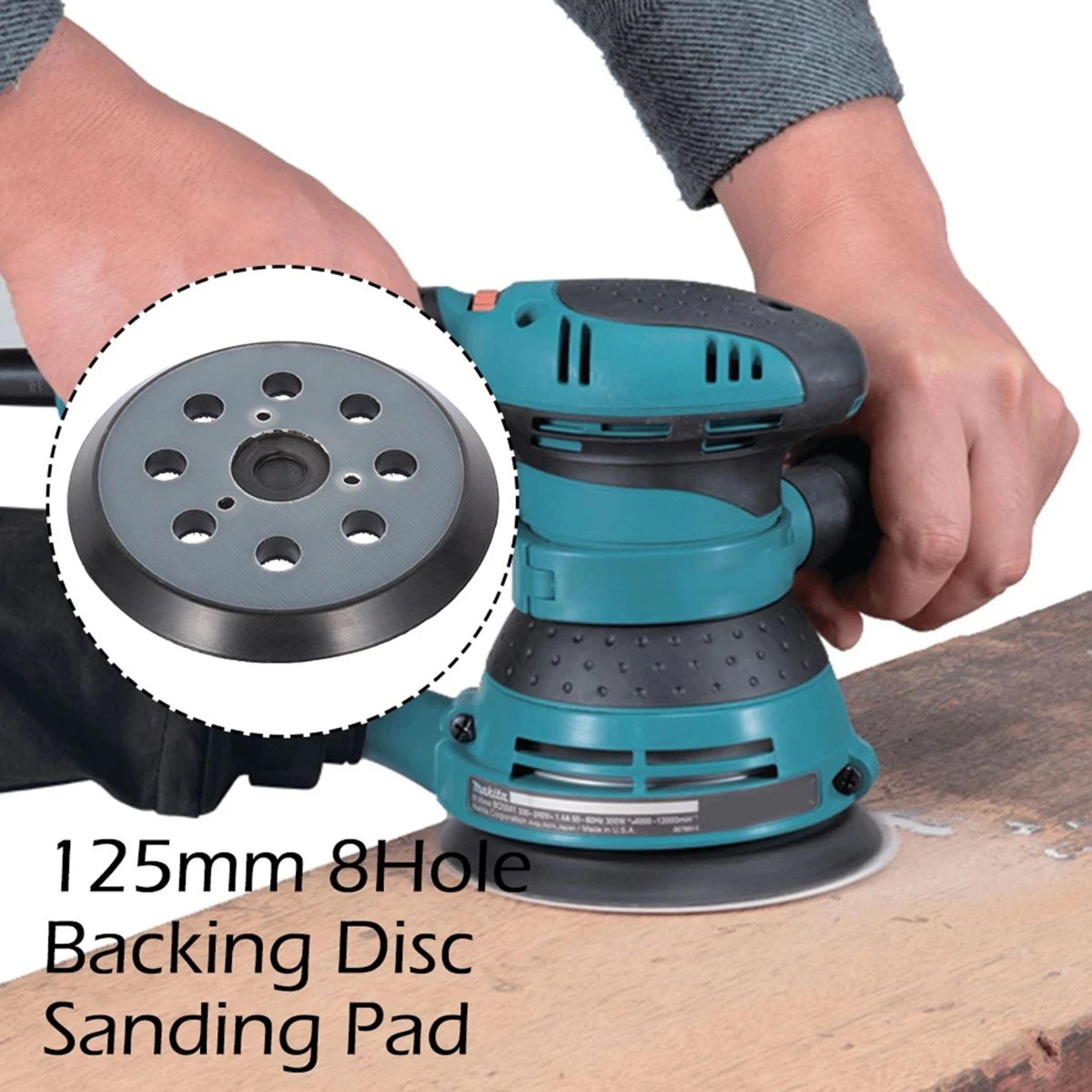 5 Inch Hook Loop Sanding Discs For Orbital Sander Smooth Finish Kit 4