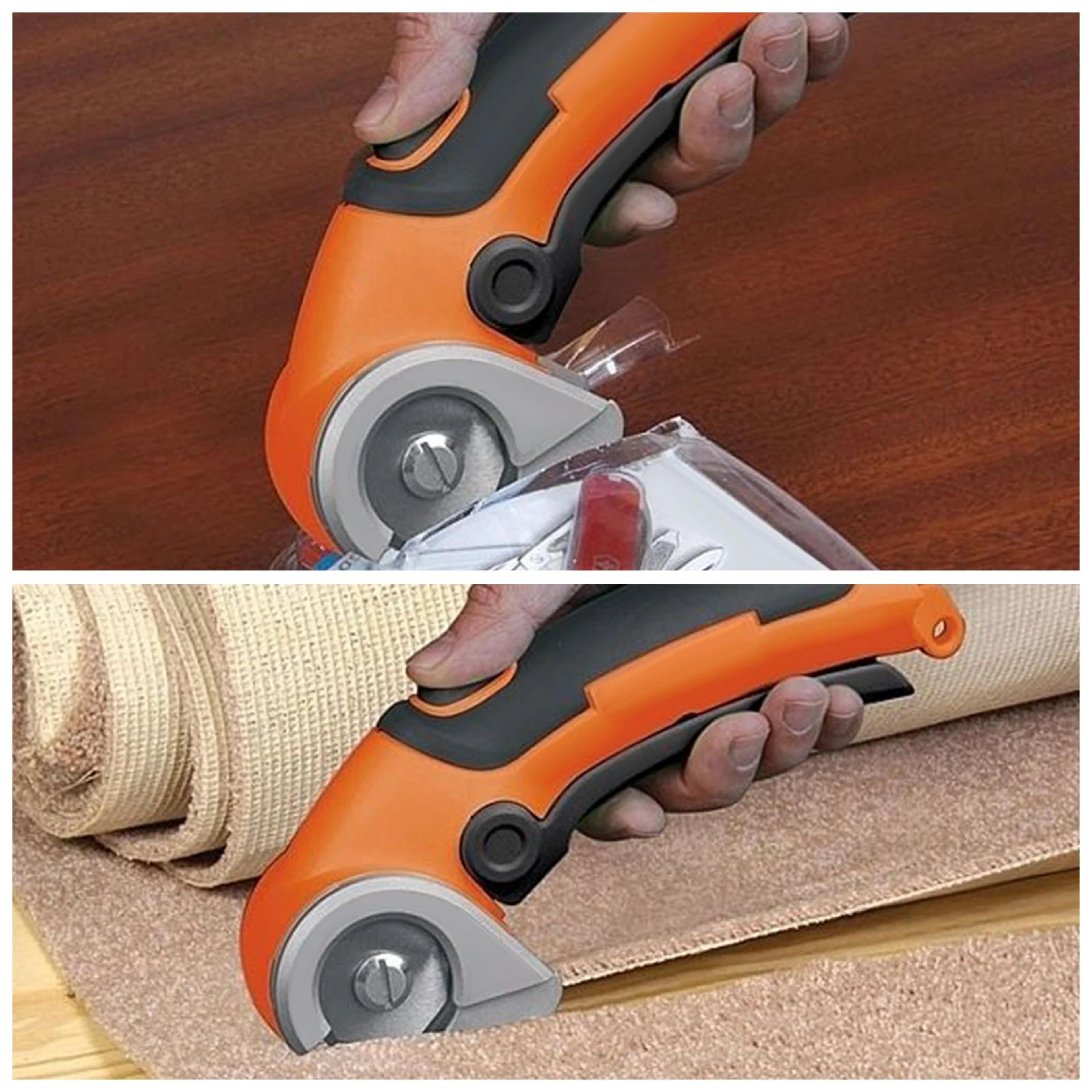 Rotary Blade Replacement For Electric Scissors Tungsten Steel Cutting Discs Set 3