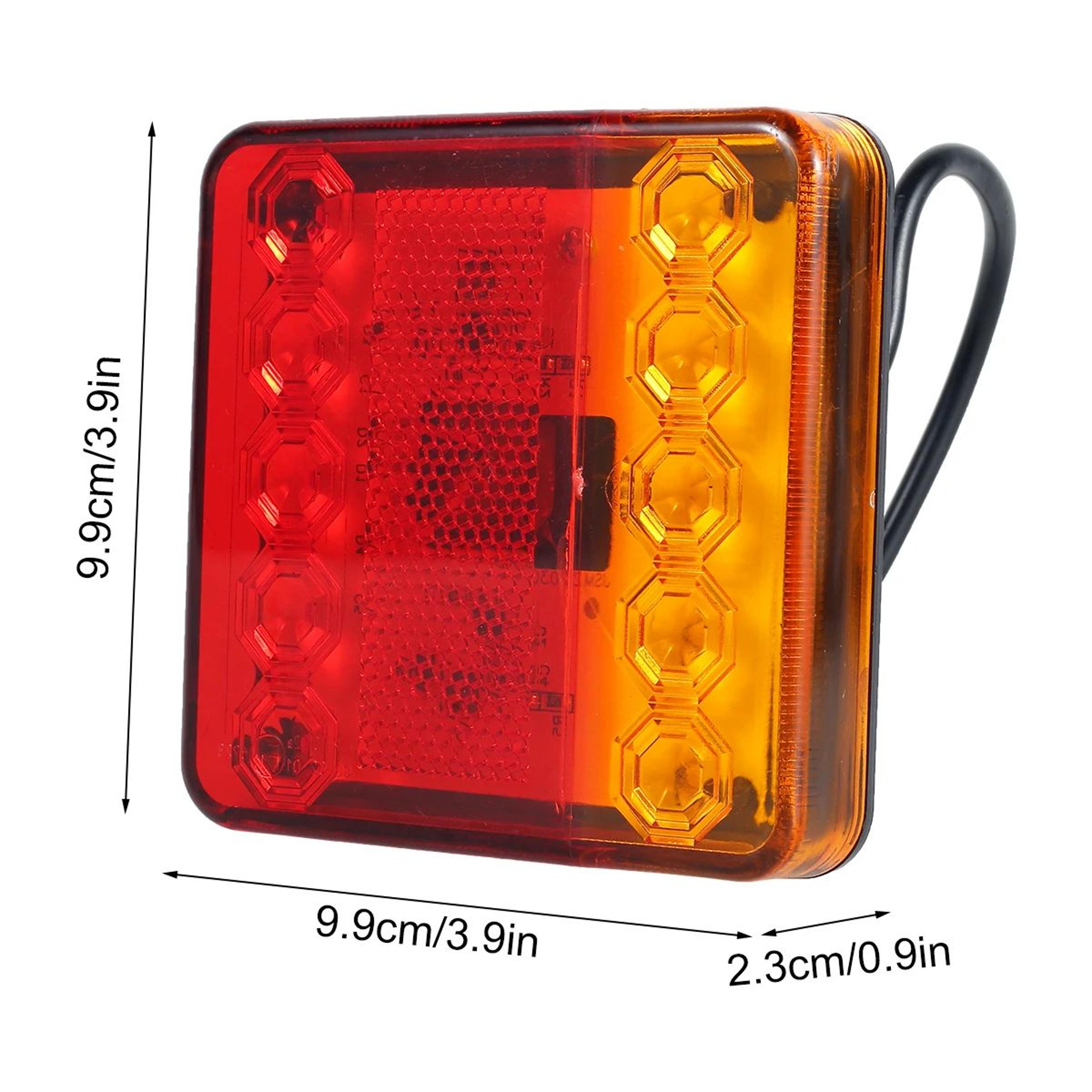 Waterproof LED Trailer Tail Lights Bright Rear Signal Lights For Trucks And Trailers 5