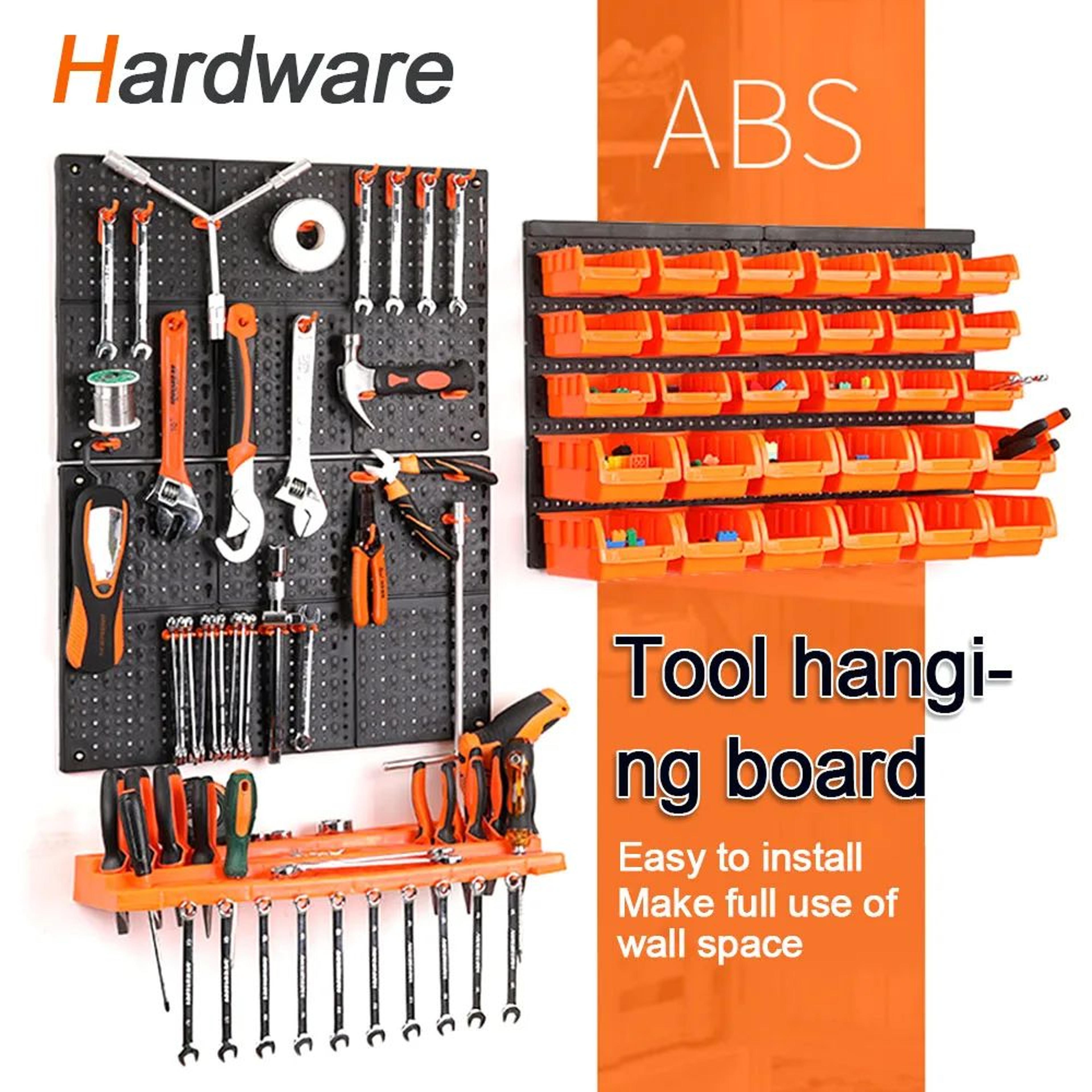 WallMaster Garage Wall Organizer Bins For Tool Storage And Workshop Setup 1