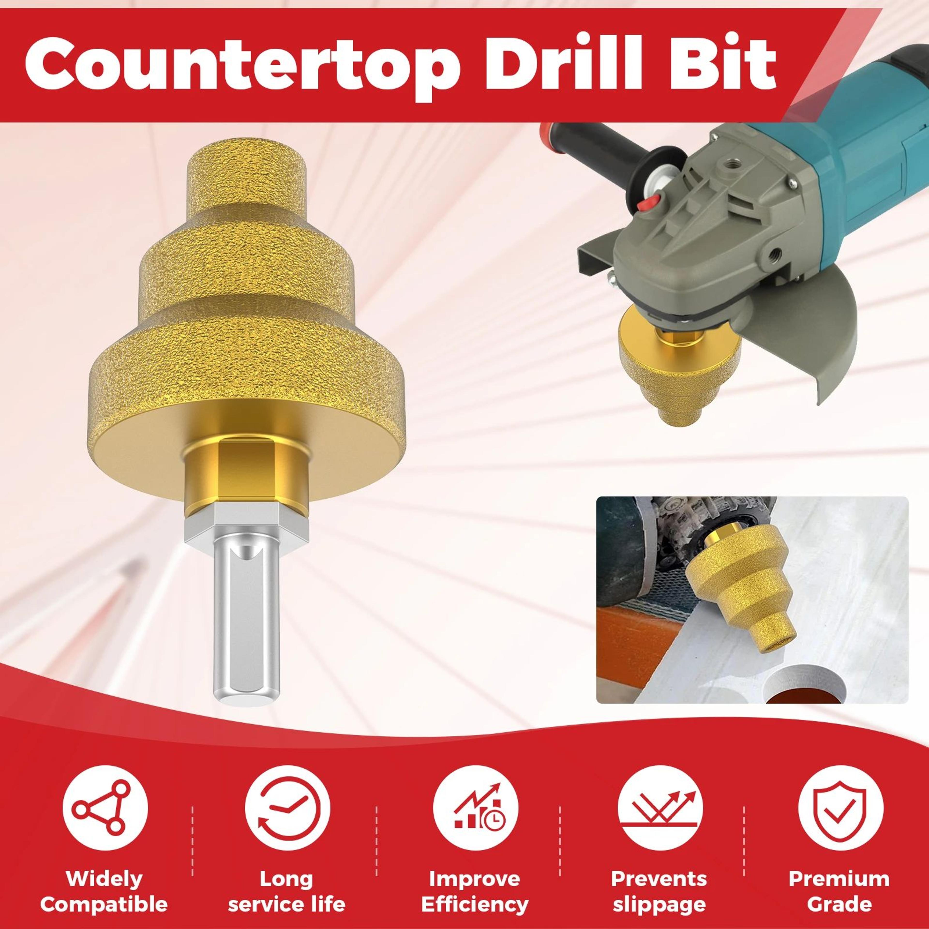 Diamond Step Drill Bit Chamfer Tool Precision Hole Opener For Metal Wood And Plastic 1