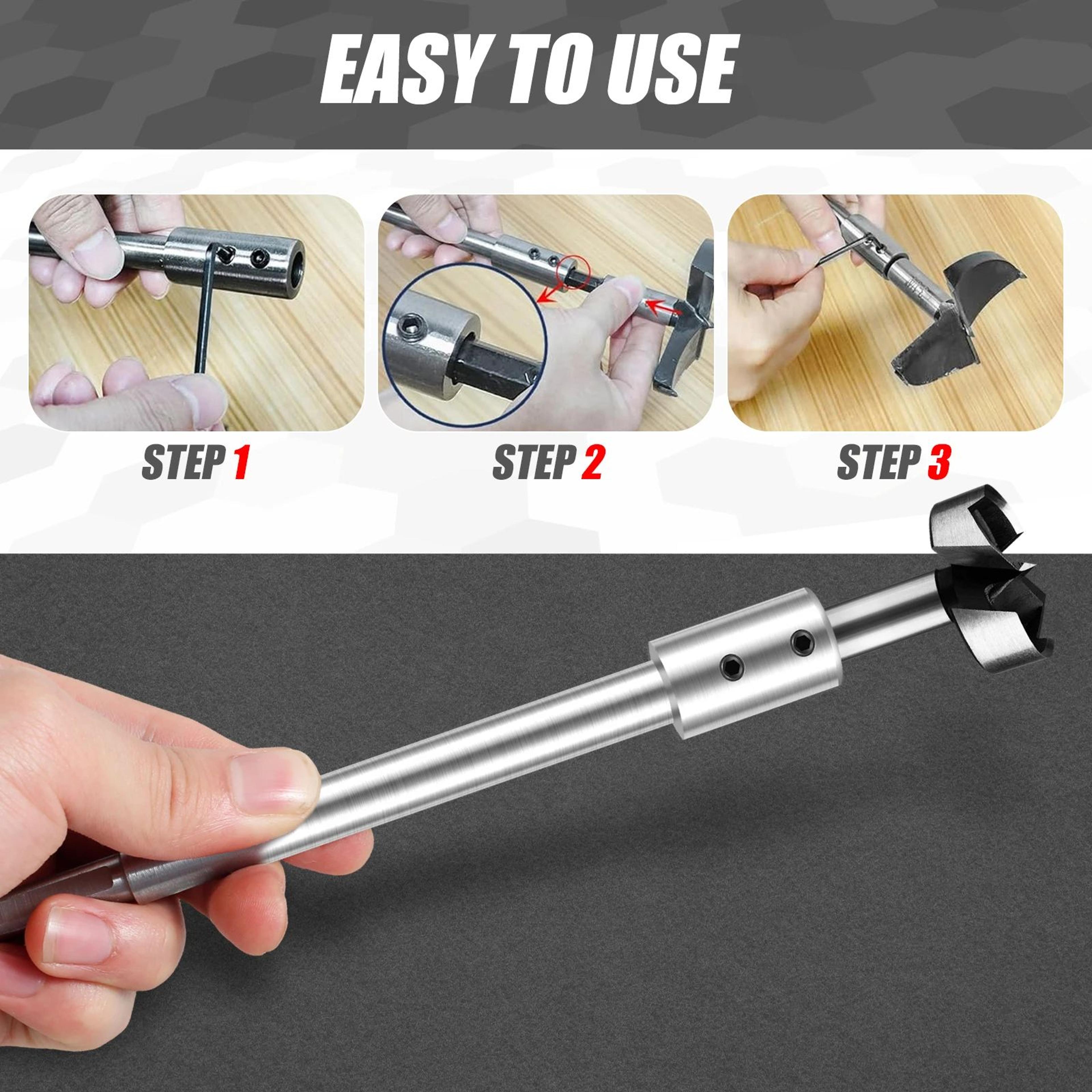 Magnetic Drill Bit Extension Set Long Bit Holder Adapter For Hard To Reach Screwing 0