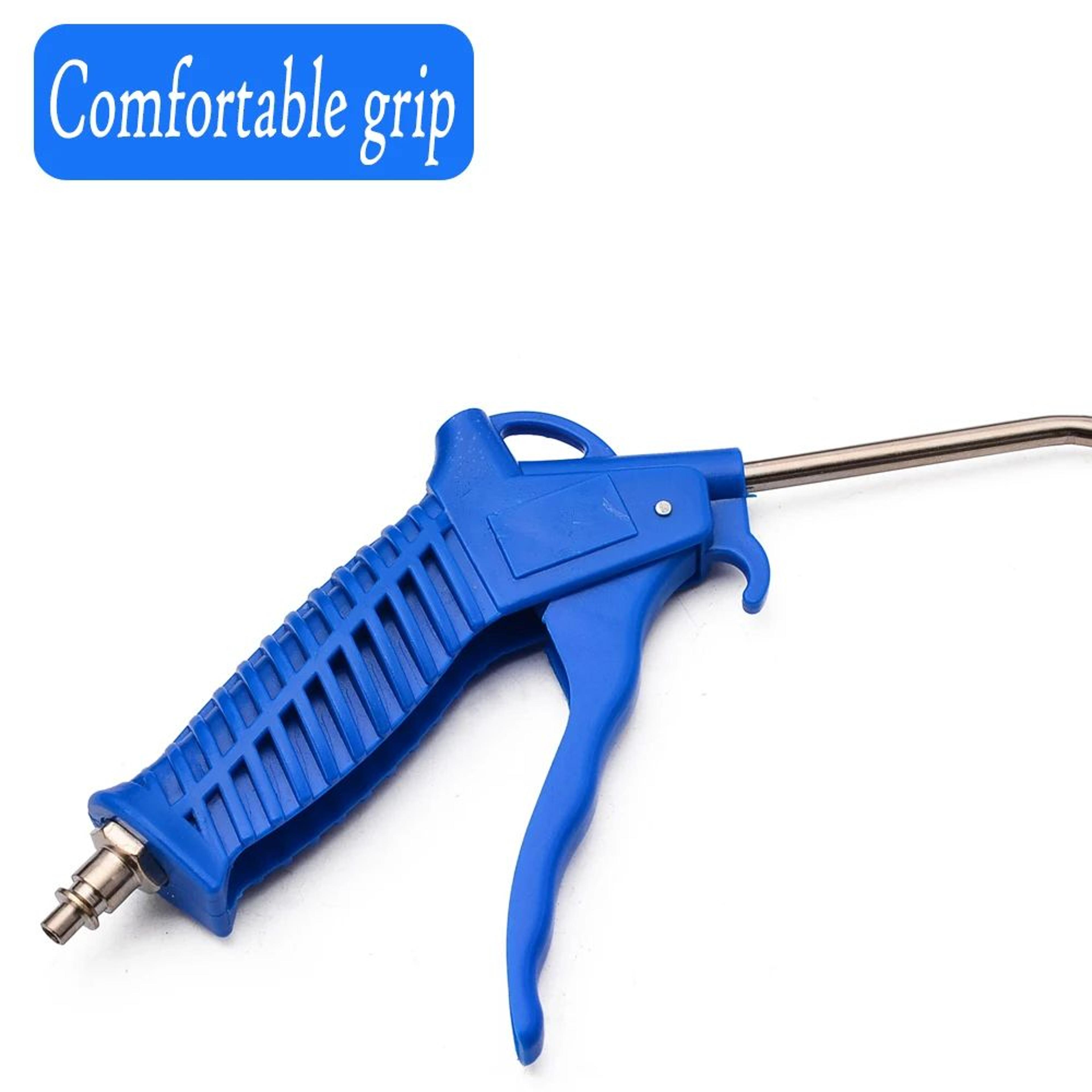 Air Compressor Blow Gun Hose Kit For Dust Cleaning And Multi Purpose Workshop Use 5