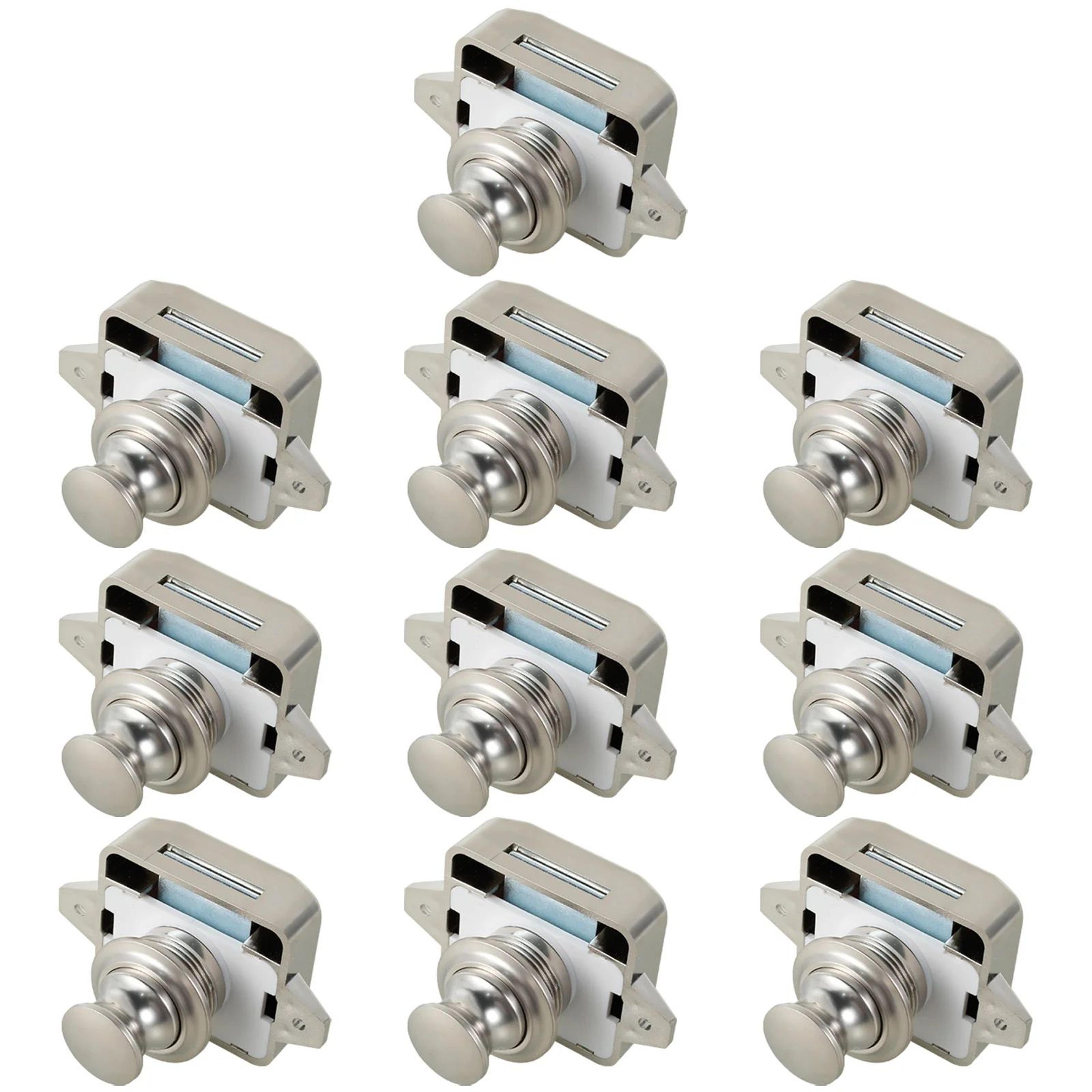 Push Button Cabinet Latch Set Keyless Door Catch For RV Drawers And Cupboards 6