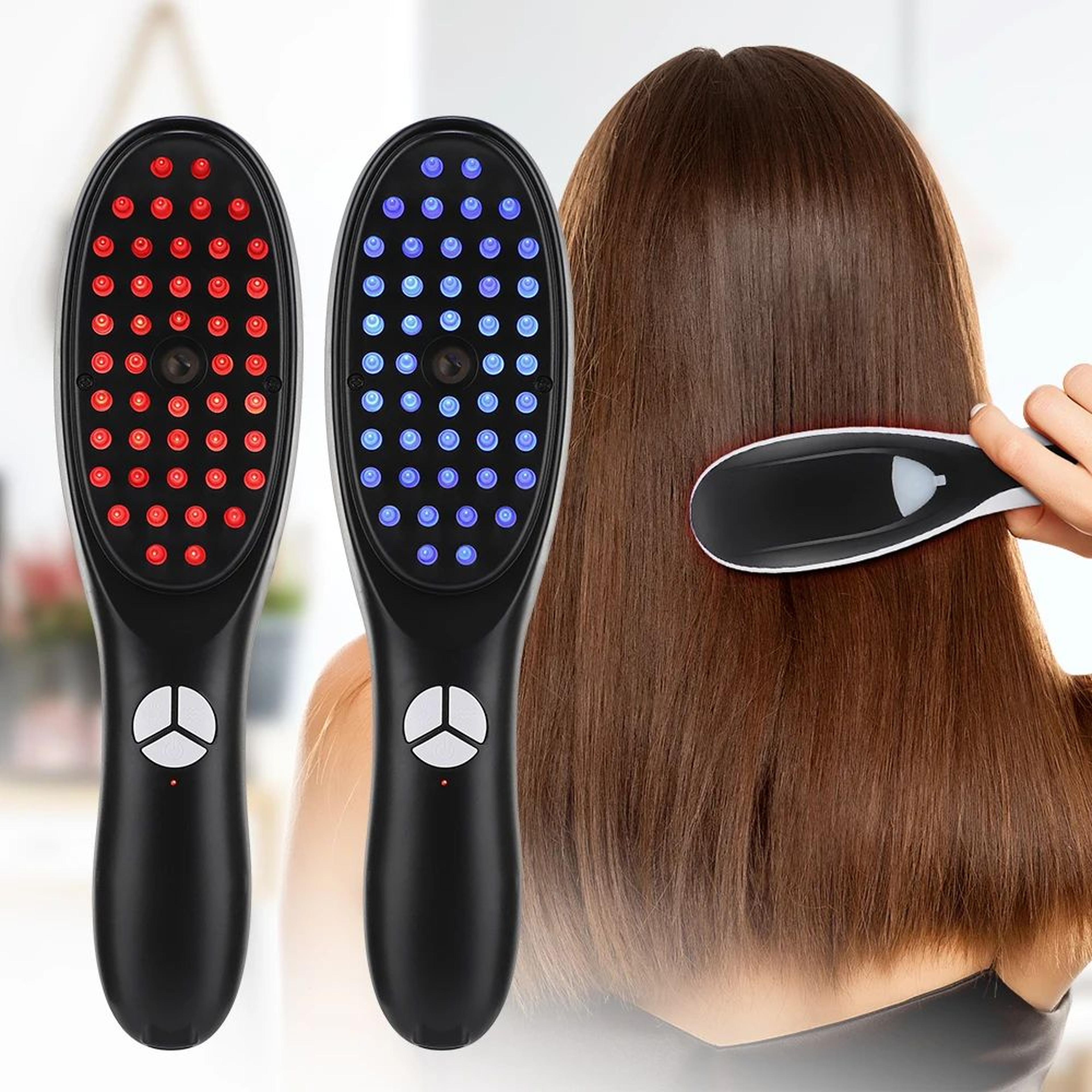 Electric Hair Growth Comb Scalp Massage Spray Brush With LED Therapy 1
