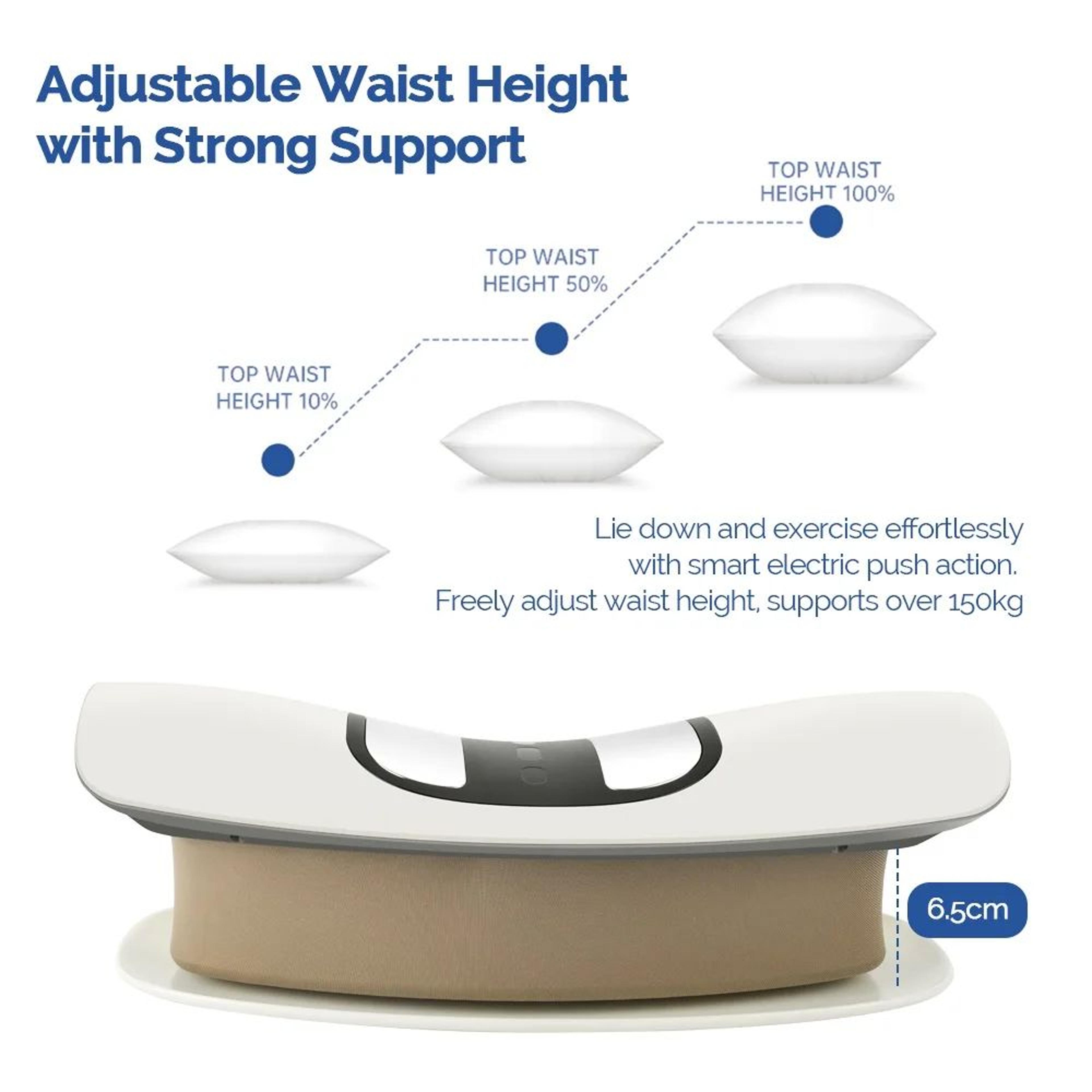 Lumbar Traction Massager Cushion With Electric Waist Support And Relaxation 4