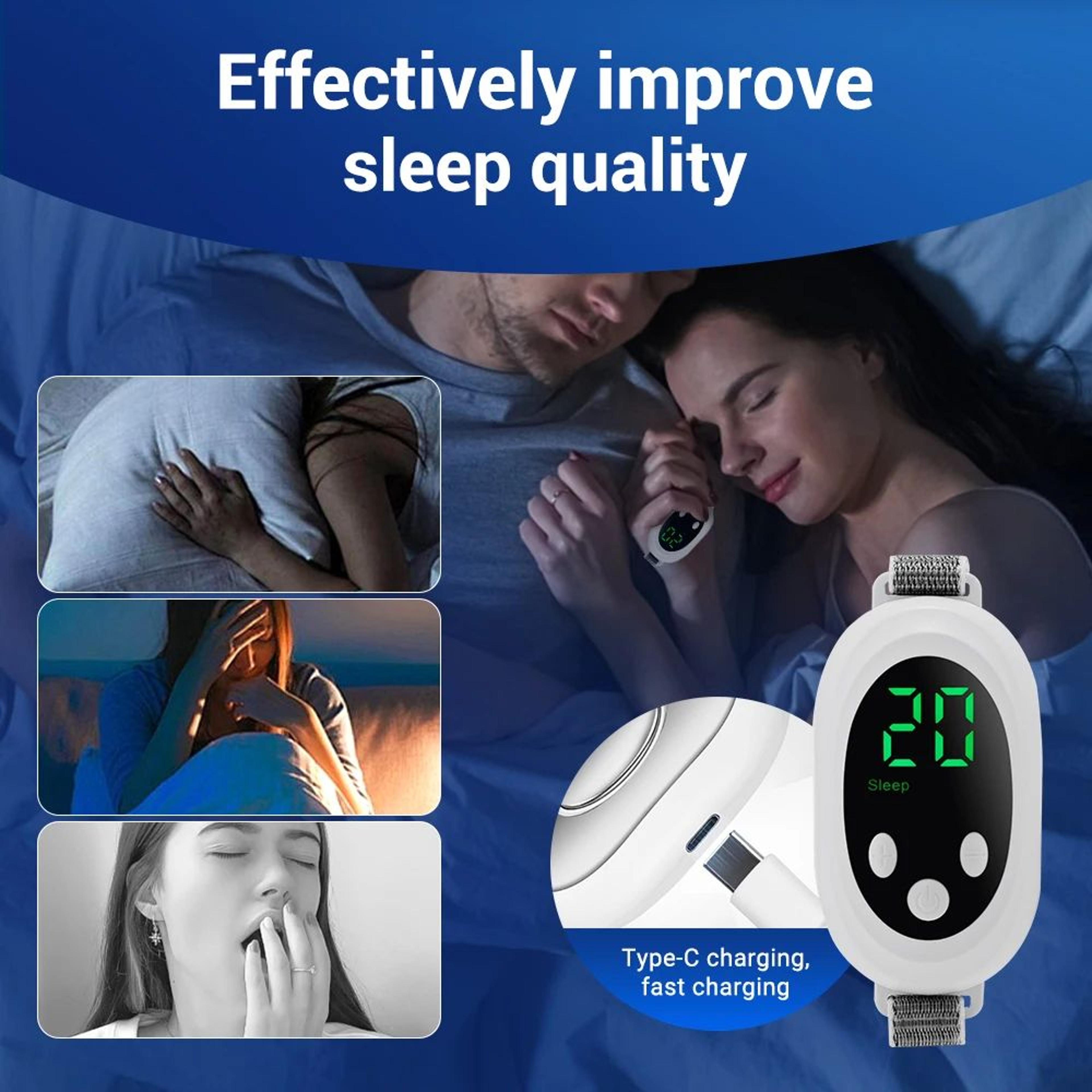 Microcurrent Sleep Aid Device For Relaxation And Stress Relief Massage 1
