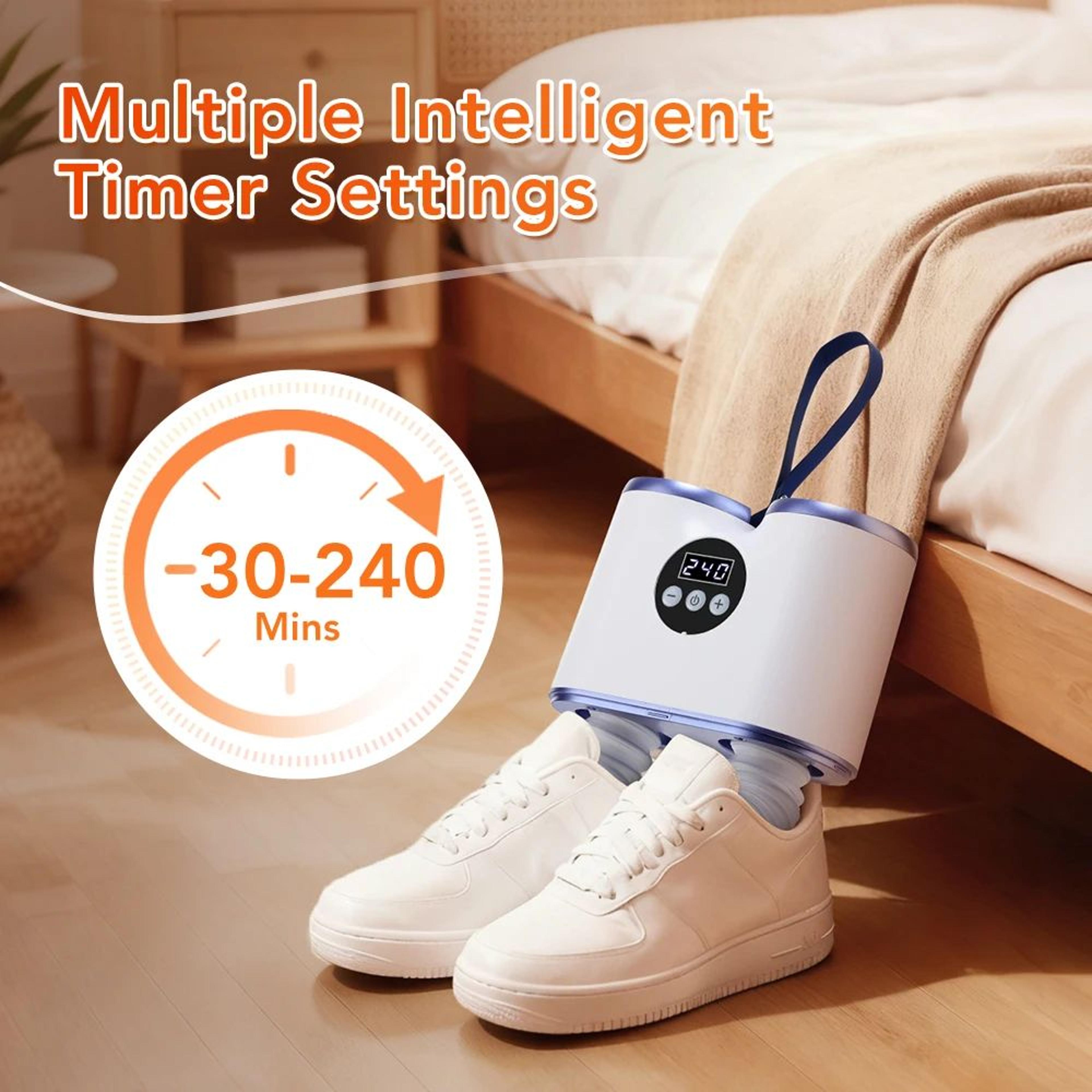 Electric Shoe Dryer With Timer Quick Dry Deodorizer And Sterilizer 4
