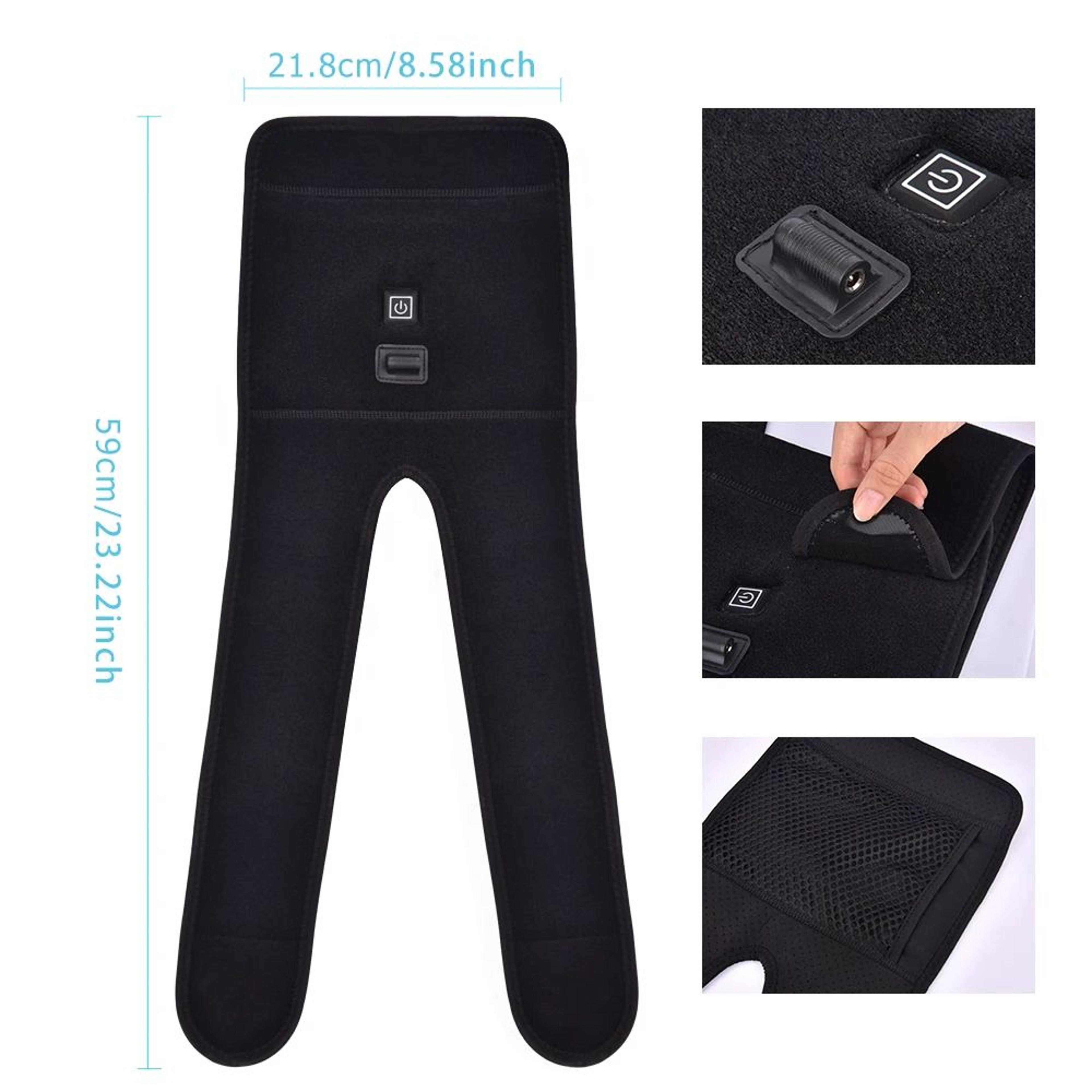 Heated Knee Support Brace USB Knee Wrap For Pain Relief And Comfort 3