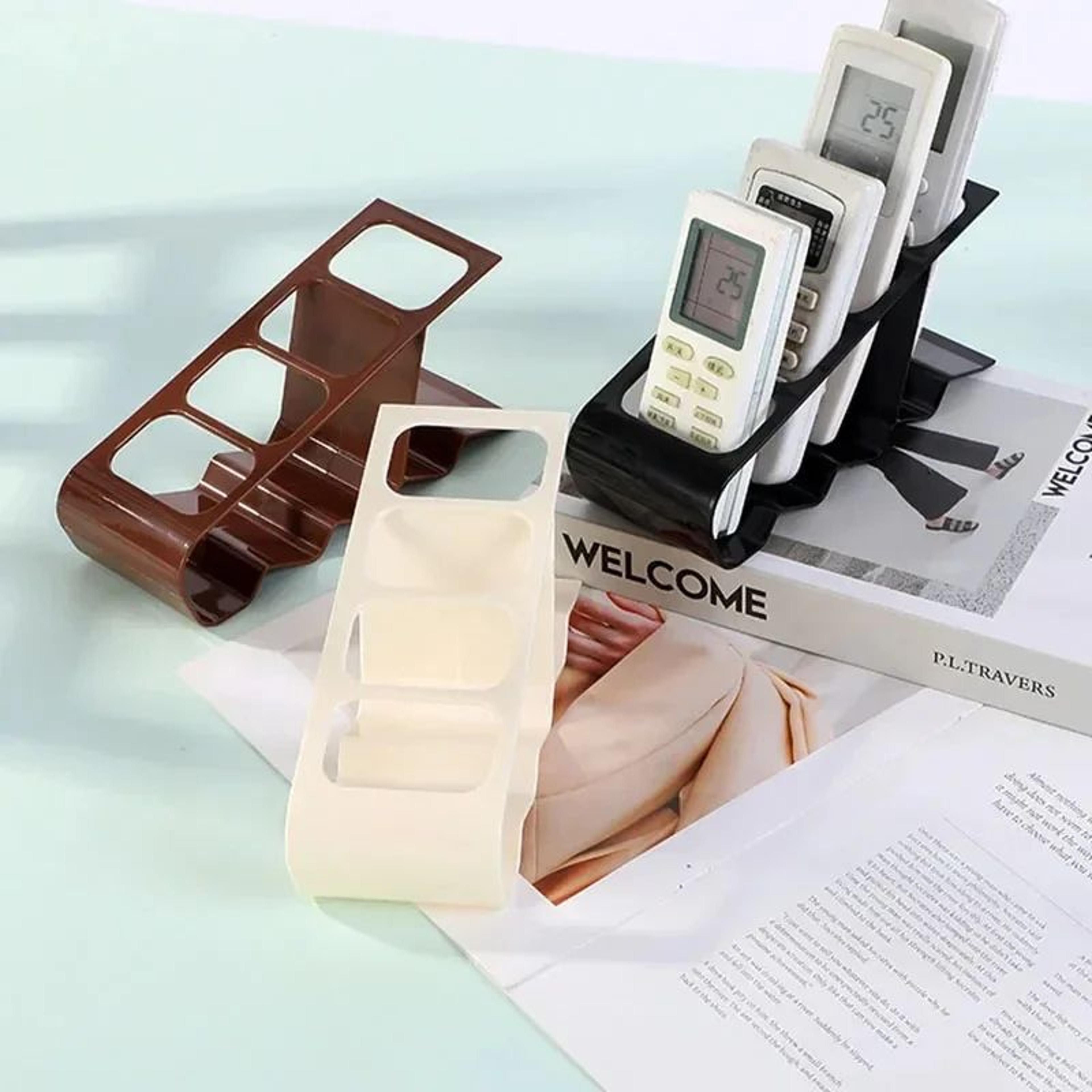 Remote Control Organizer Holder With 4 Slot Desk Storage Rack 3