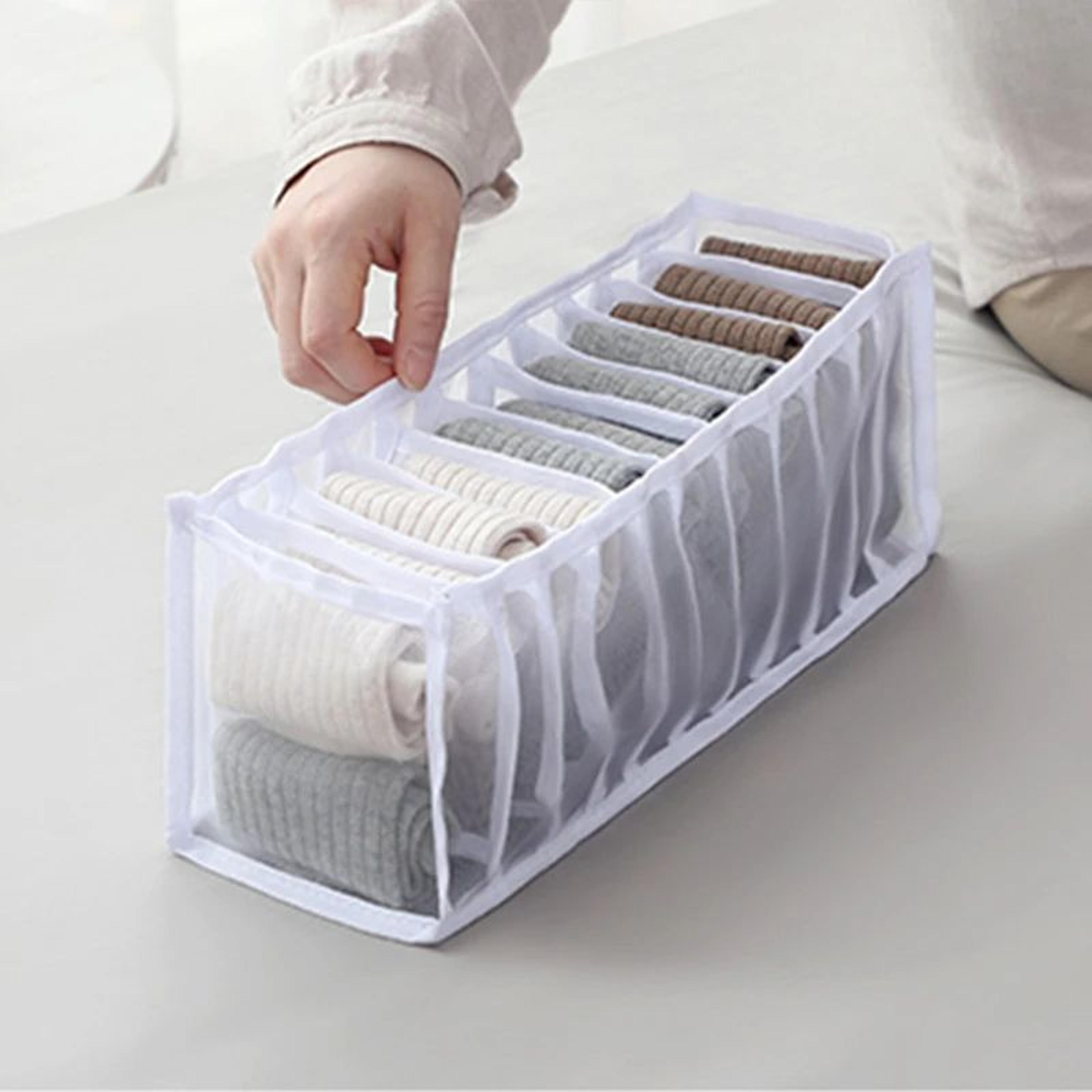 Underwear Organizer Drawer Box Multi Compartment Closet Storage Divider 11