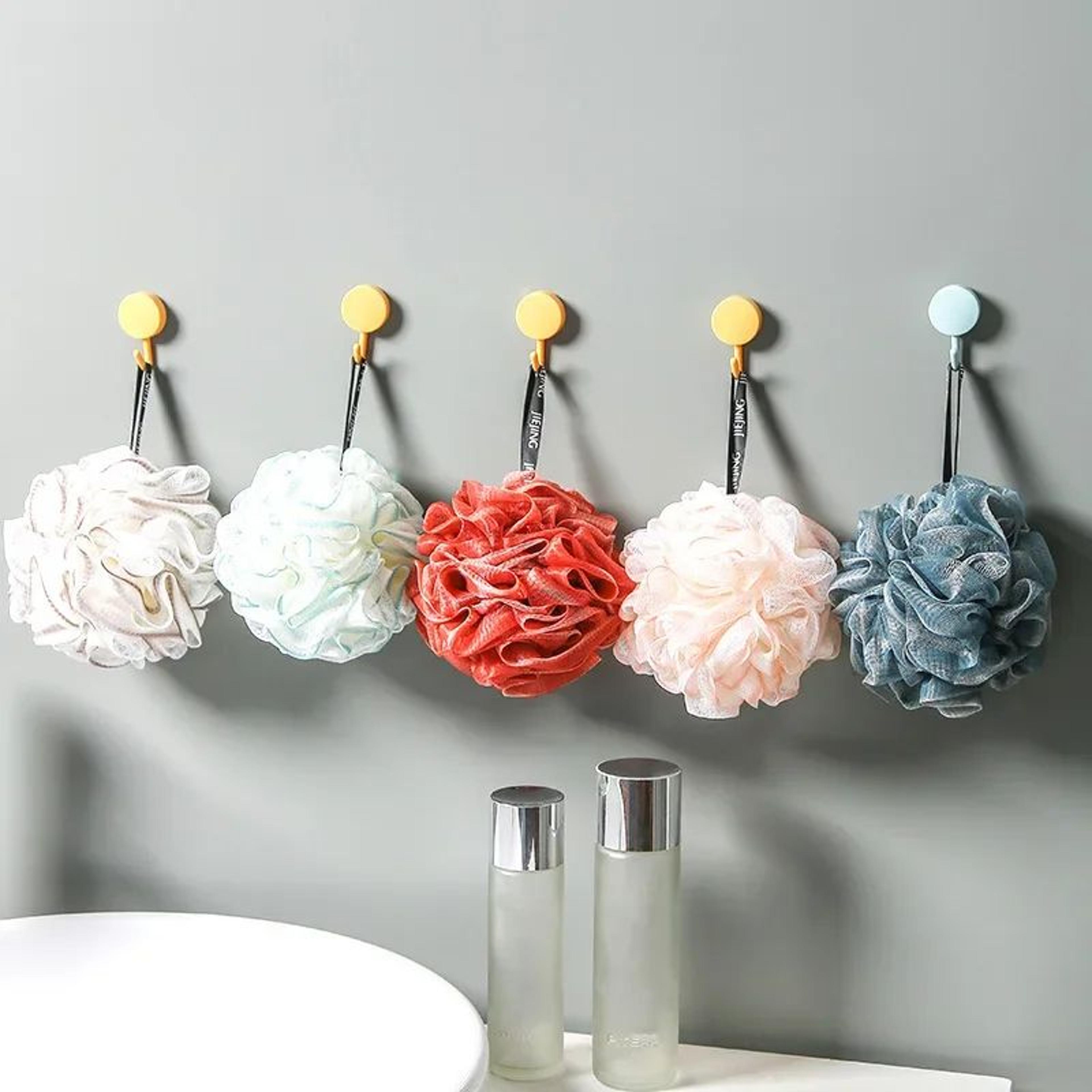 Soft Mesh Bath Sponge Ball Large Exfoliating Shower Loofah Body Cleaner 5
