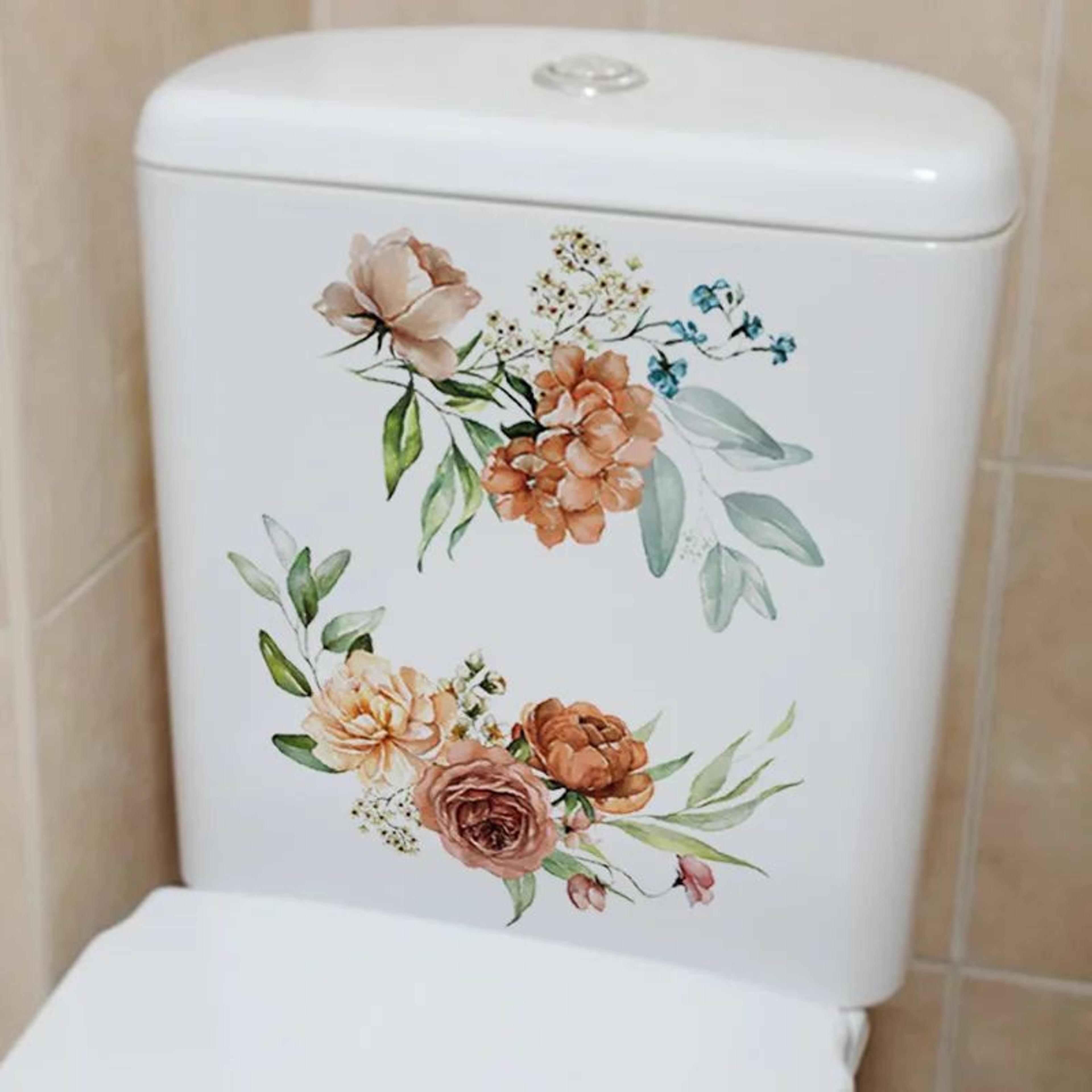 Funny Toilet Sticker Bathroom Wall Decal Removable WC Sticker Decor 16
