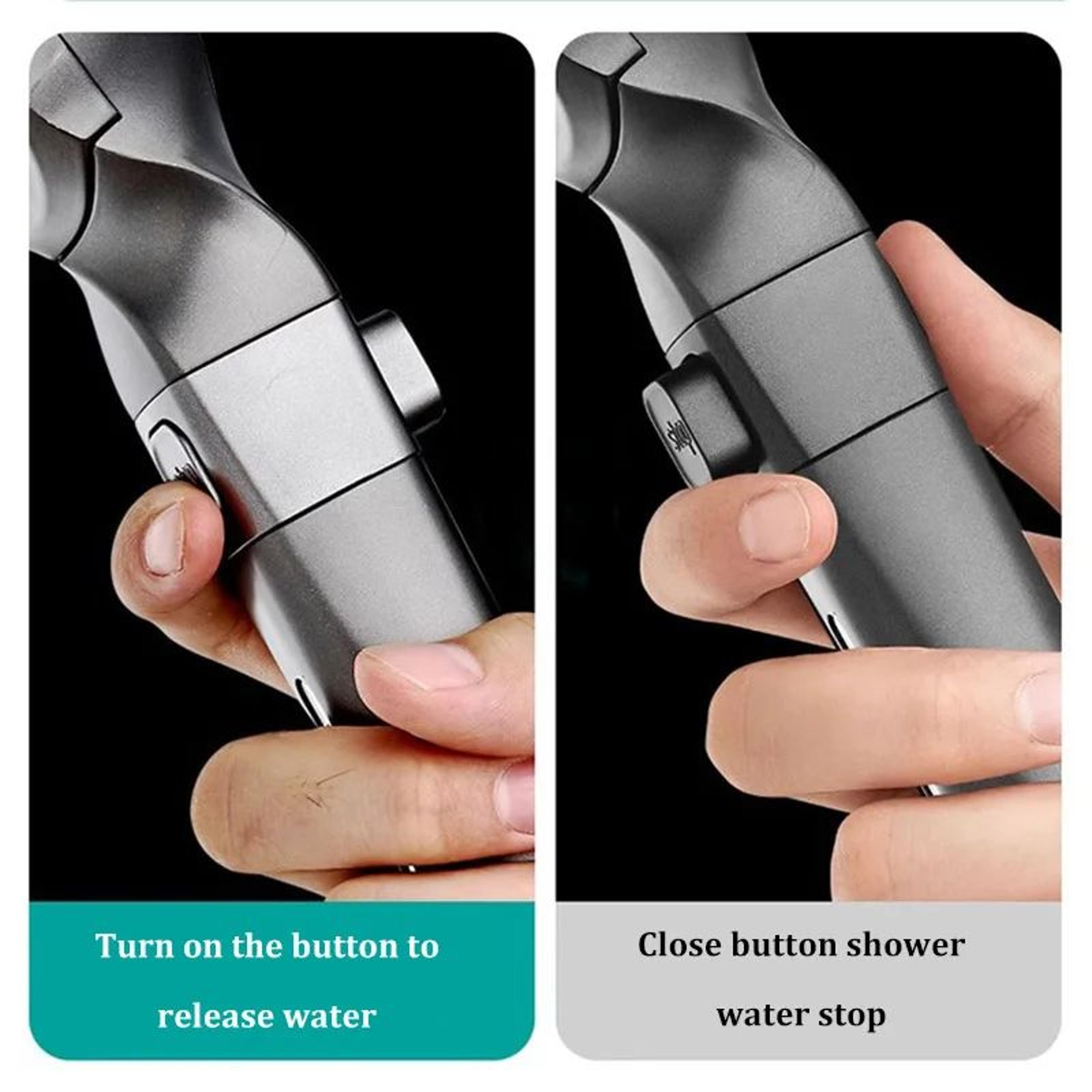 High Pressure Shower Head With Filter 4 Mode Adjustable Water Saver 3