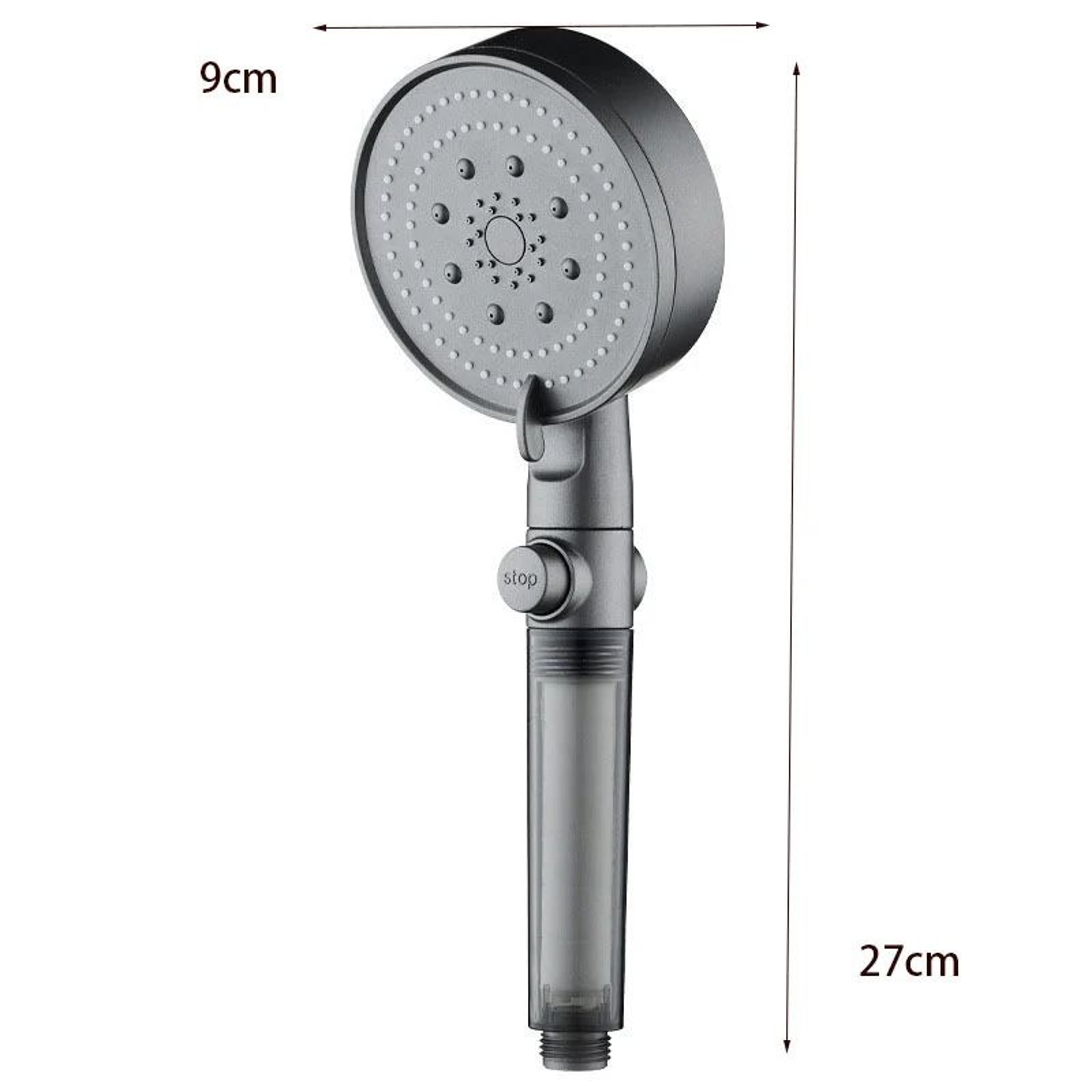 High Pressure Filter Shower Head 5 Mode Water Purifying Shower Set 5