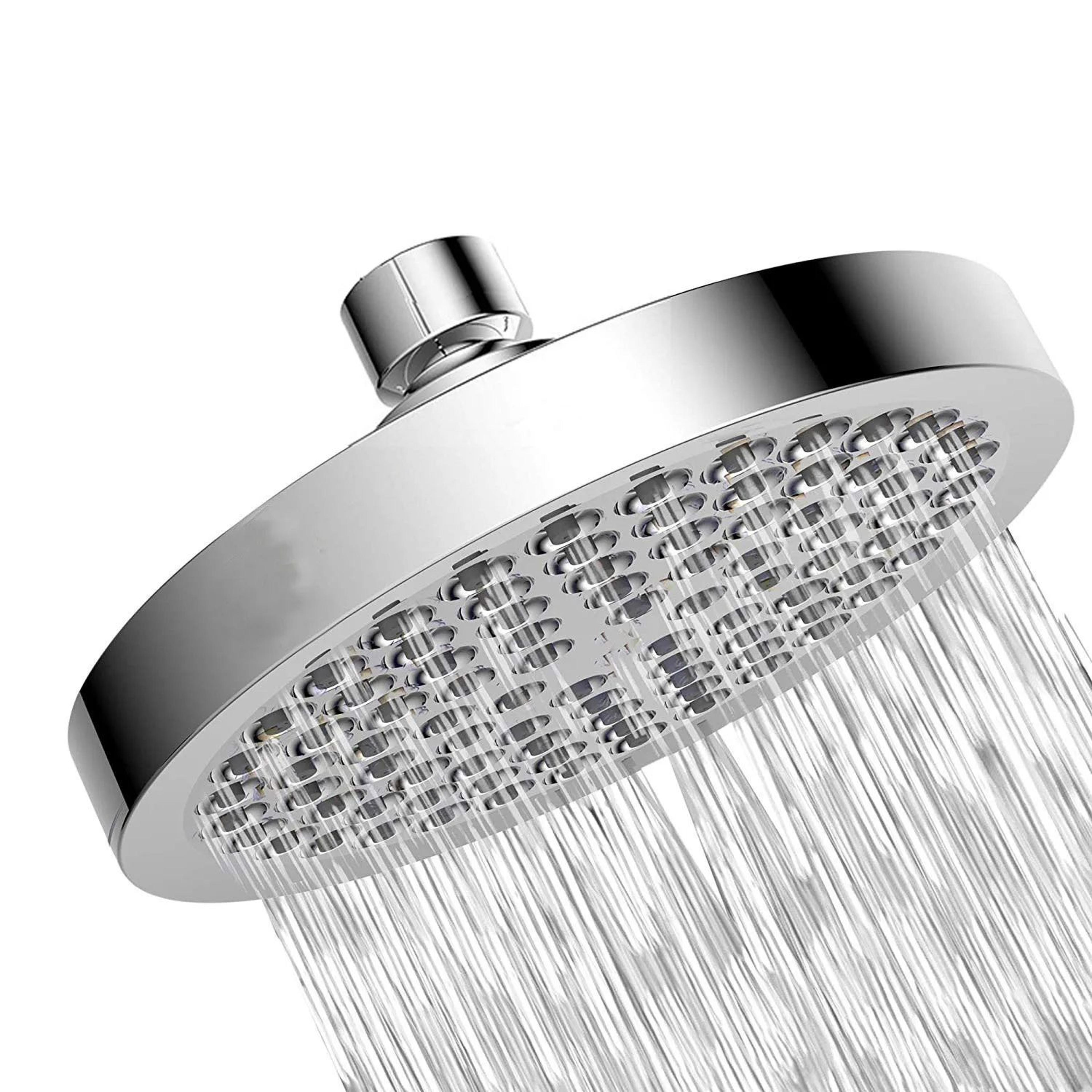 High Pressure Shower Head Set With Extension Rod Bathroom System 7