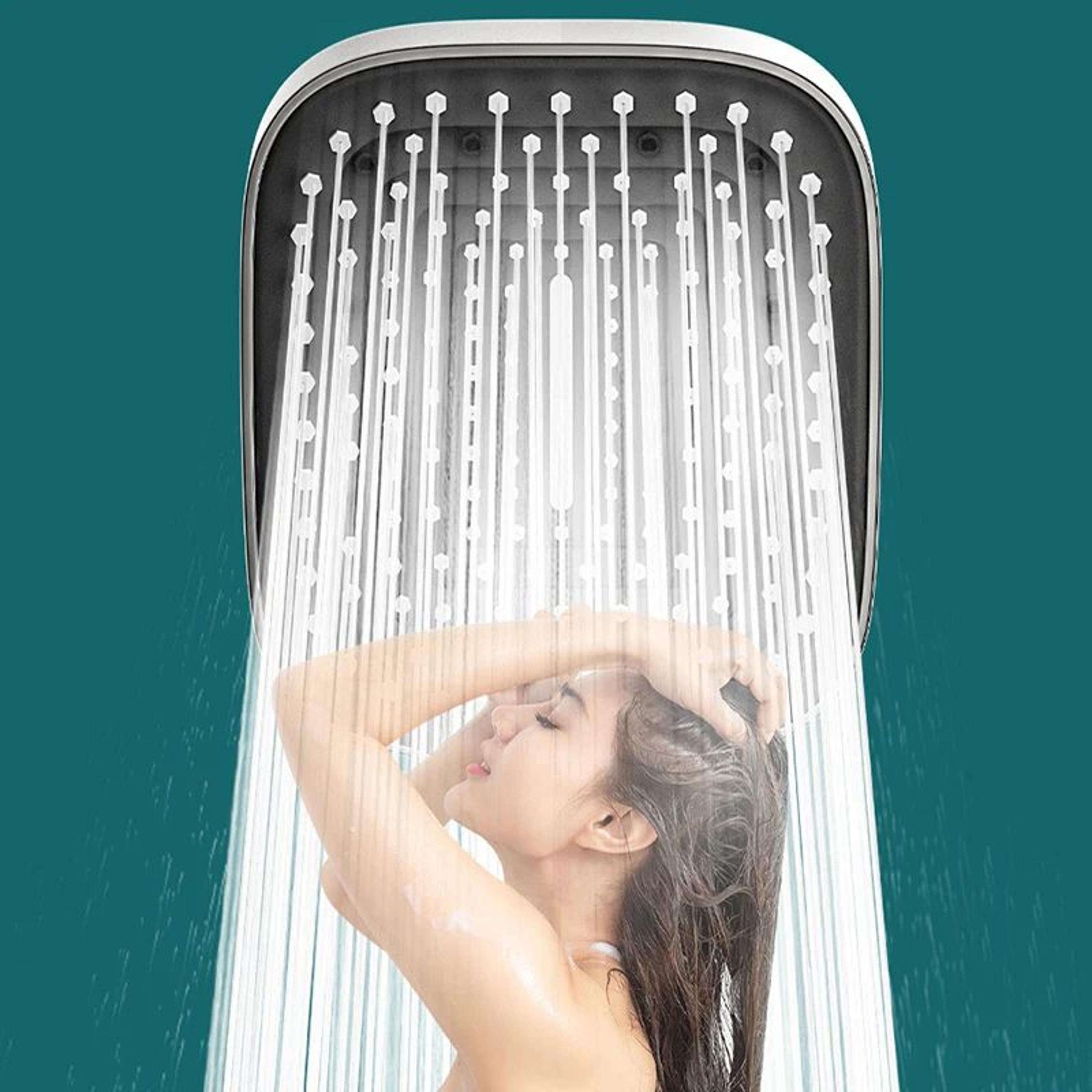 High Pressure 3 Mode Rainfall Shower Head Large Panel Bathroom Set 3