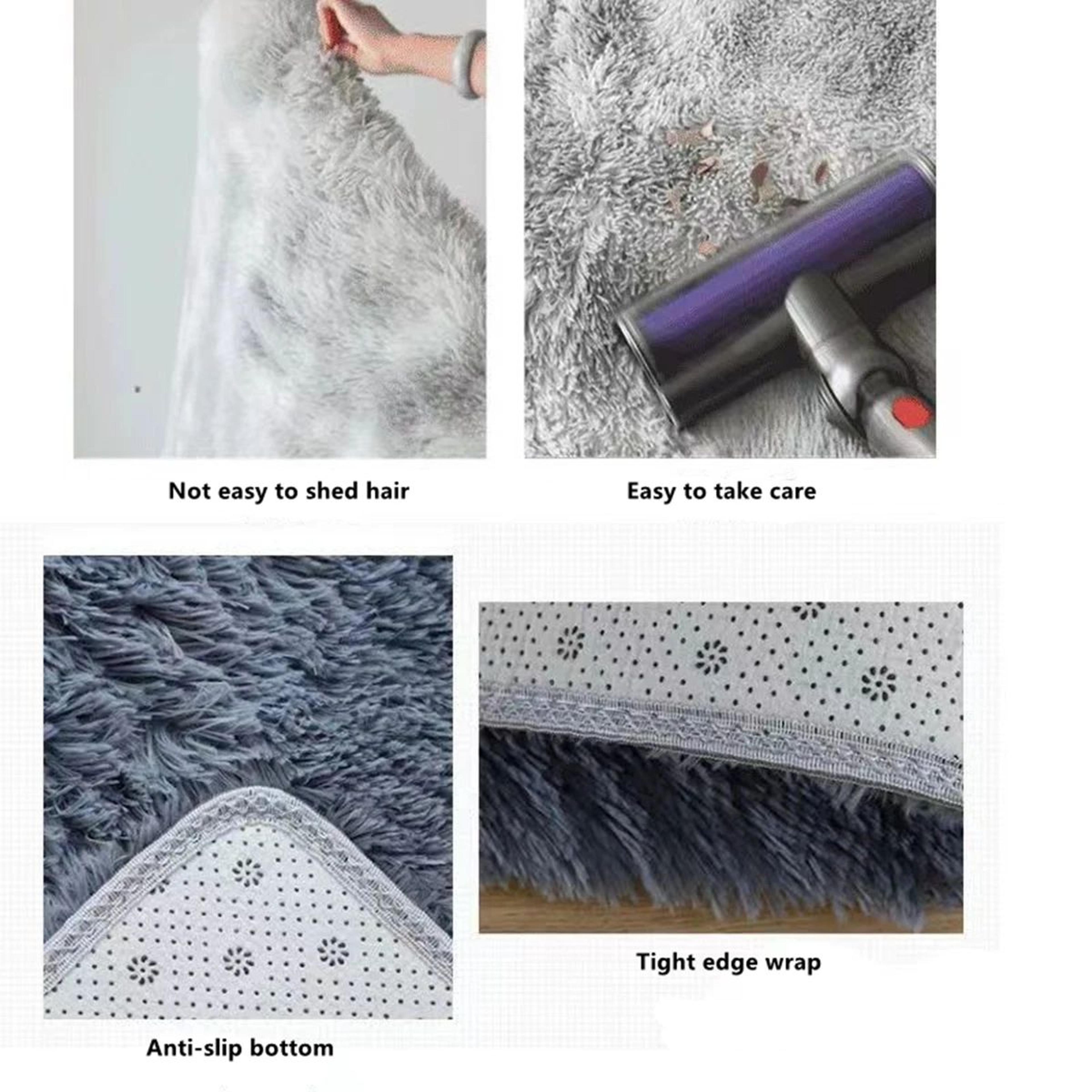 Fluffy Shag Area Rug Soft Tie Dye Carpet For Bedroom And Living Room 5