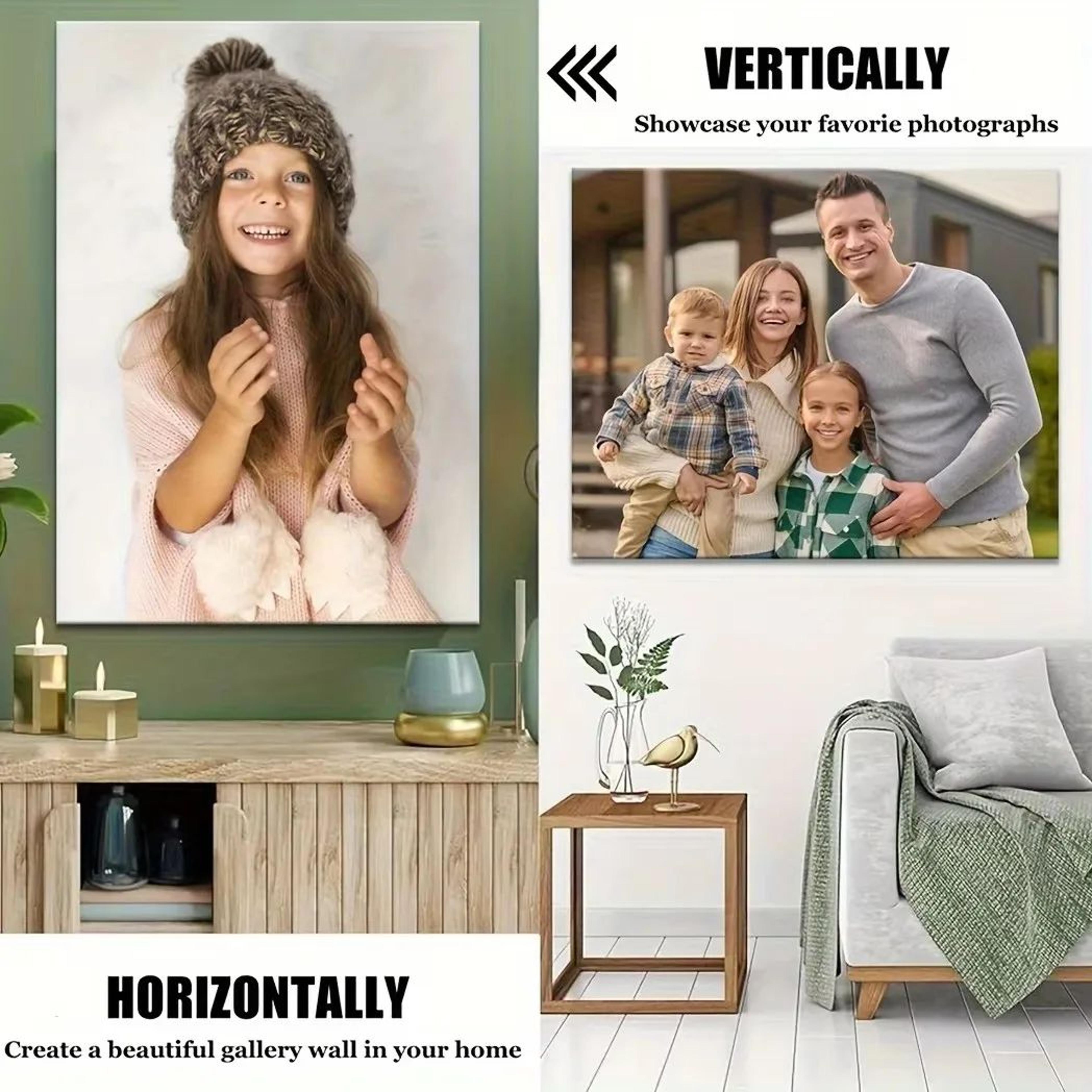 Custom Photo Canvas Print Personalized Wall Art For Home And Gift Decor 1