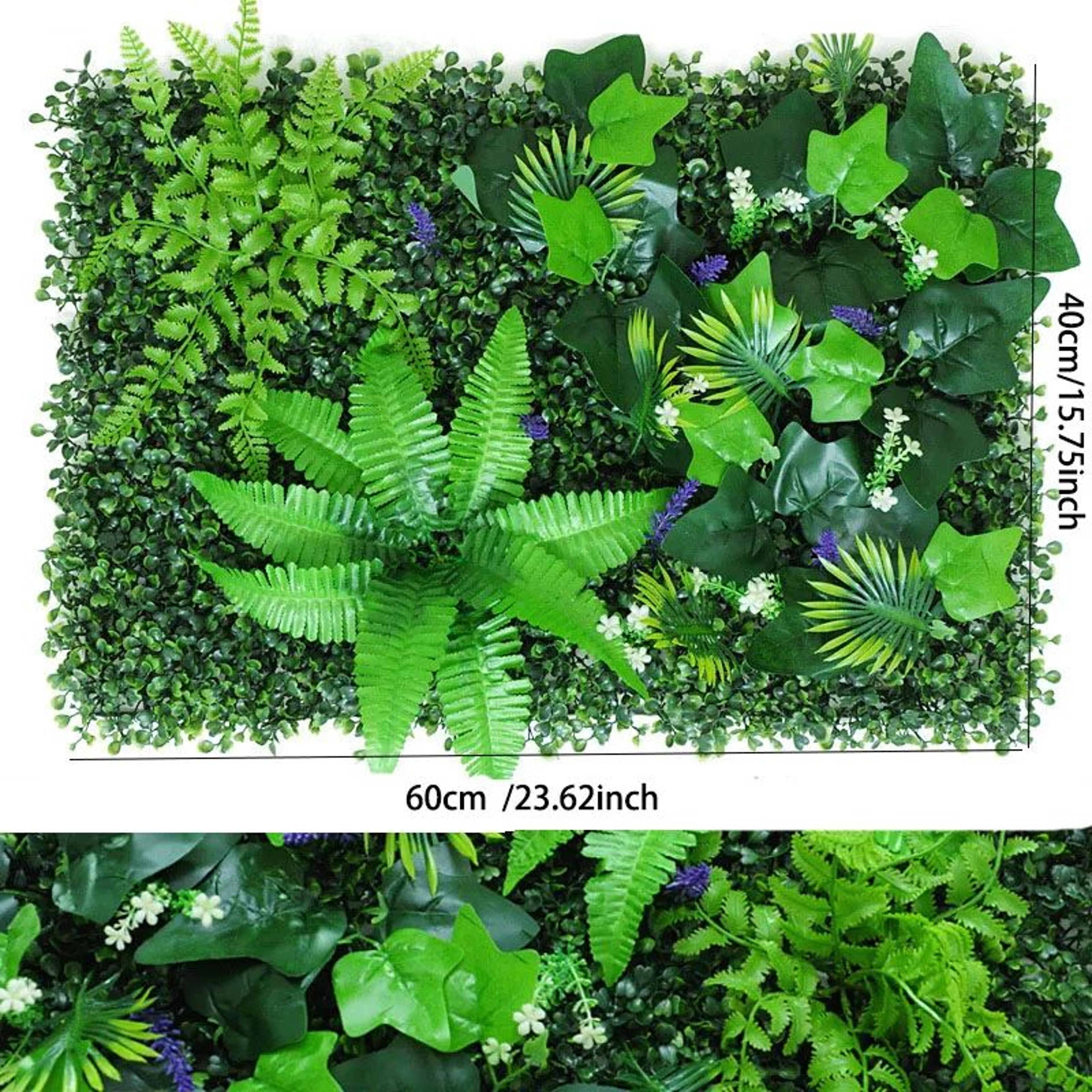 Artificial Boxwood Wall Panel Green Hedge For Indoor Outdoor Decor 8