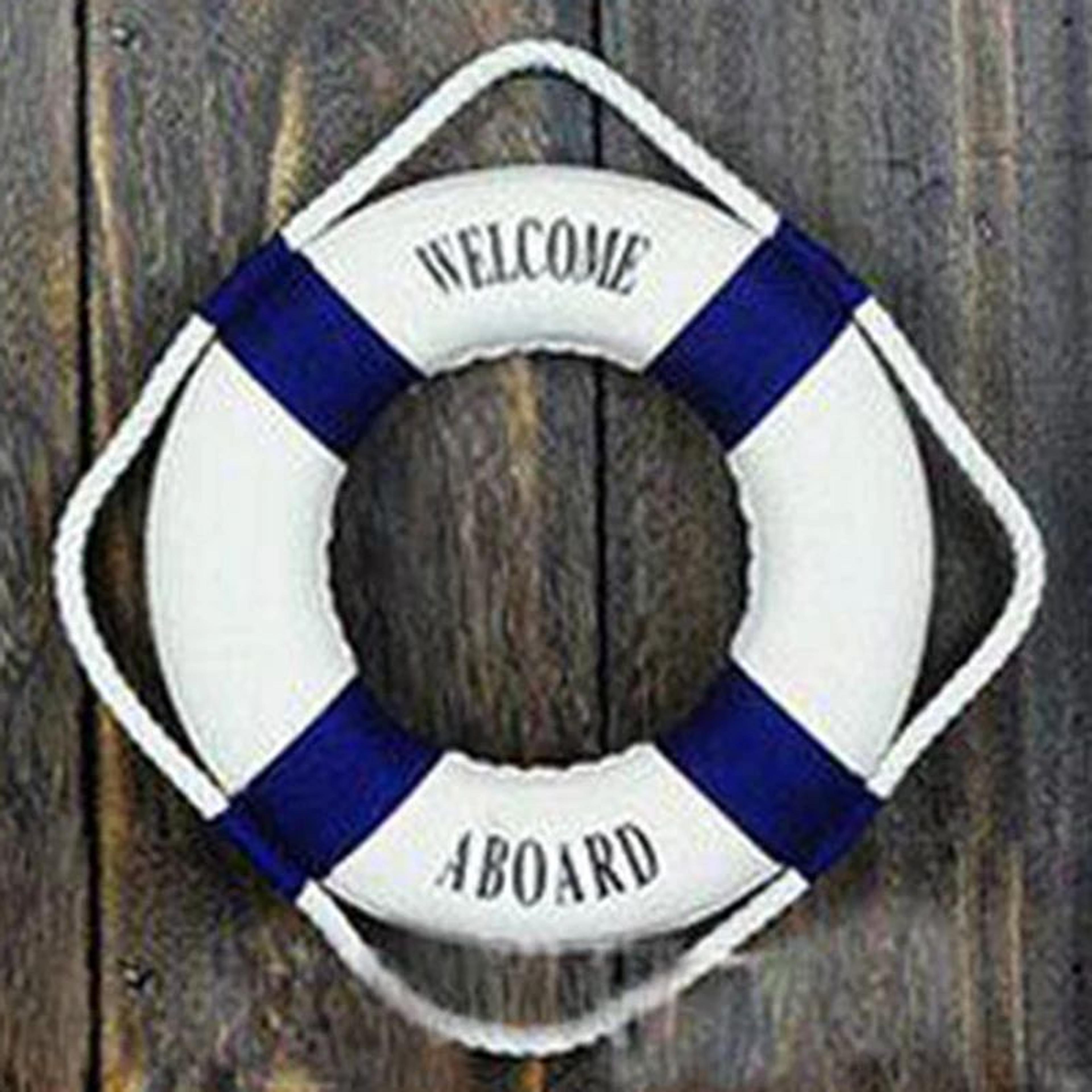 mediterranean nautical lifebuoy wall decor for coastal home styling