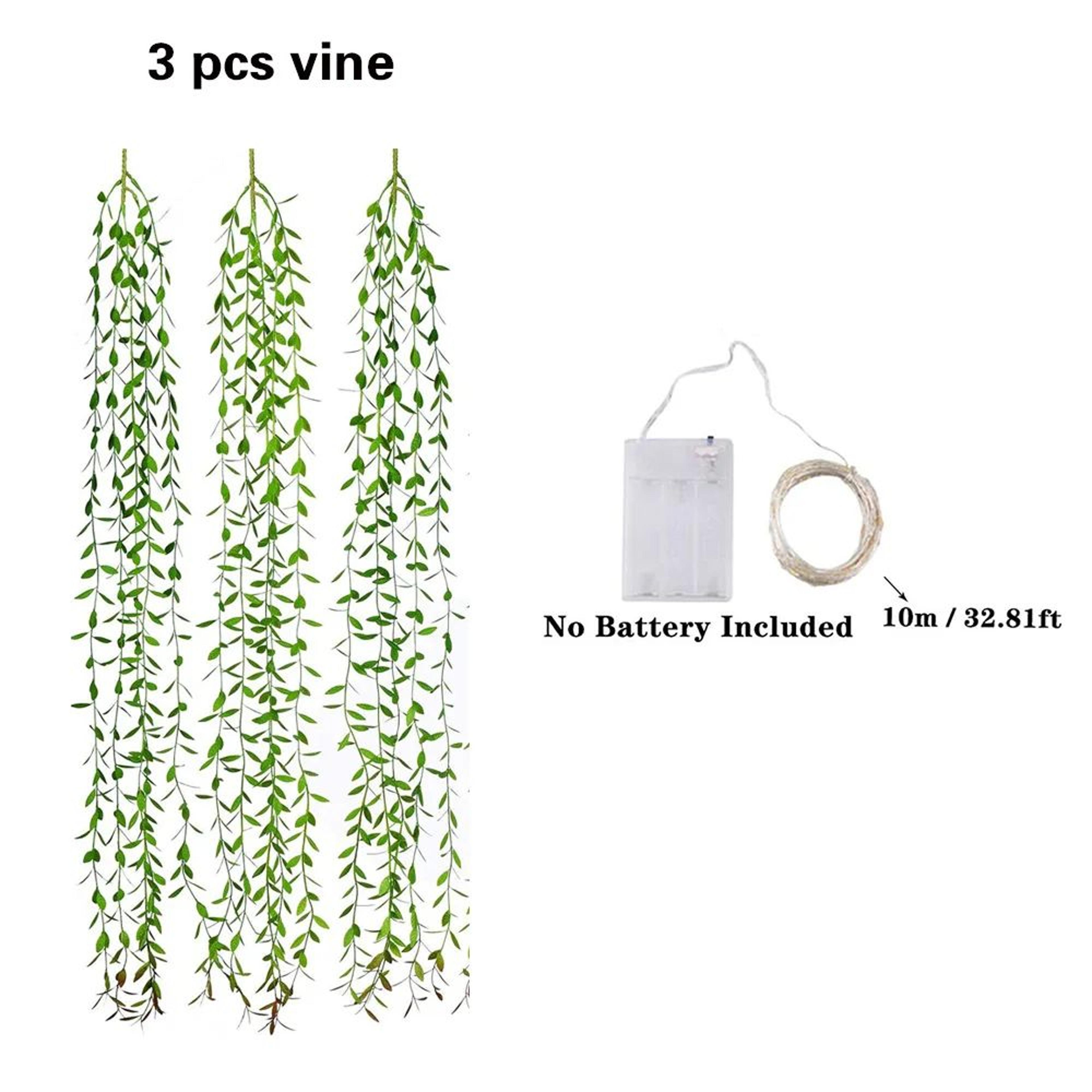 Artificial Ivy Vine String Lights Garland For Indoor Outdoor Decor 9