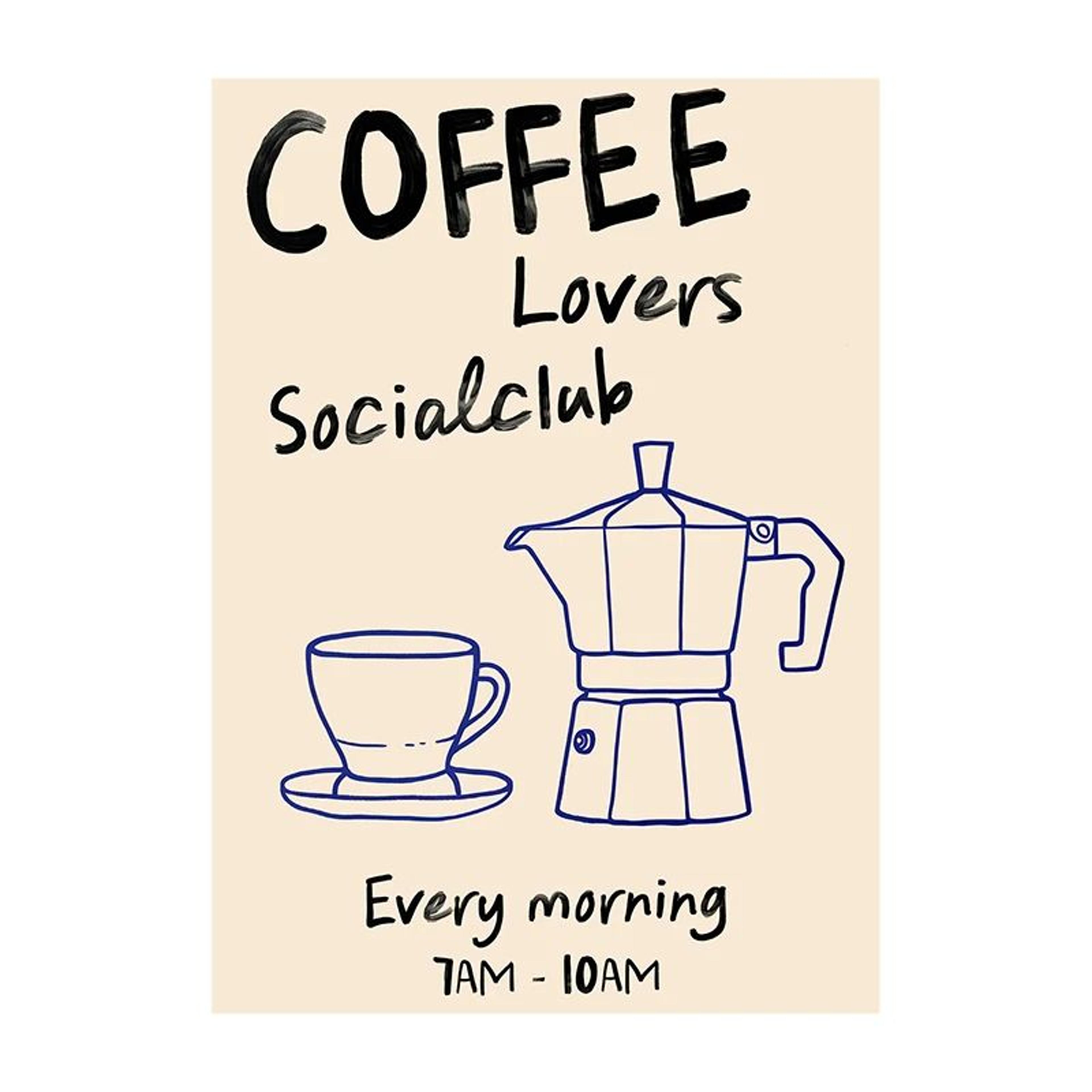 Coffee Diver Canvas Wall Art Surreal Coffee Lover Poster For Kitchen Decor 10