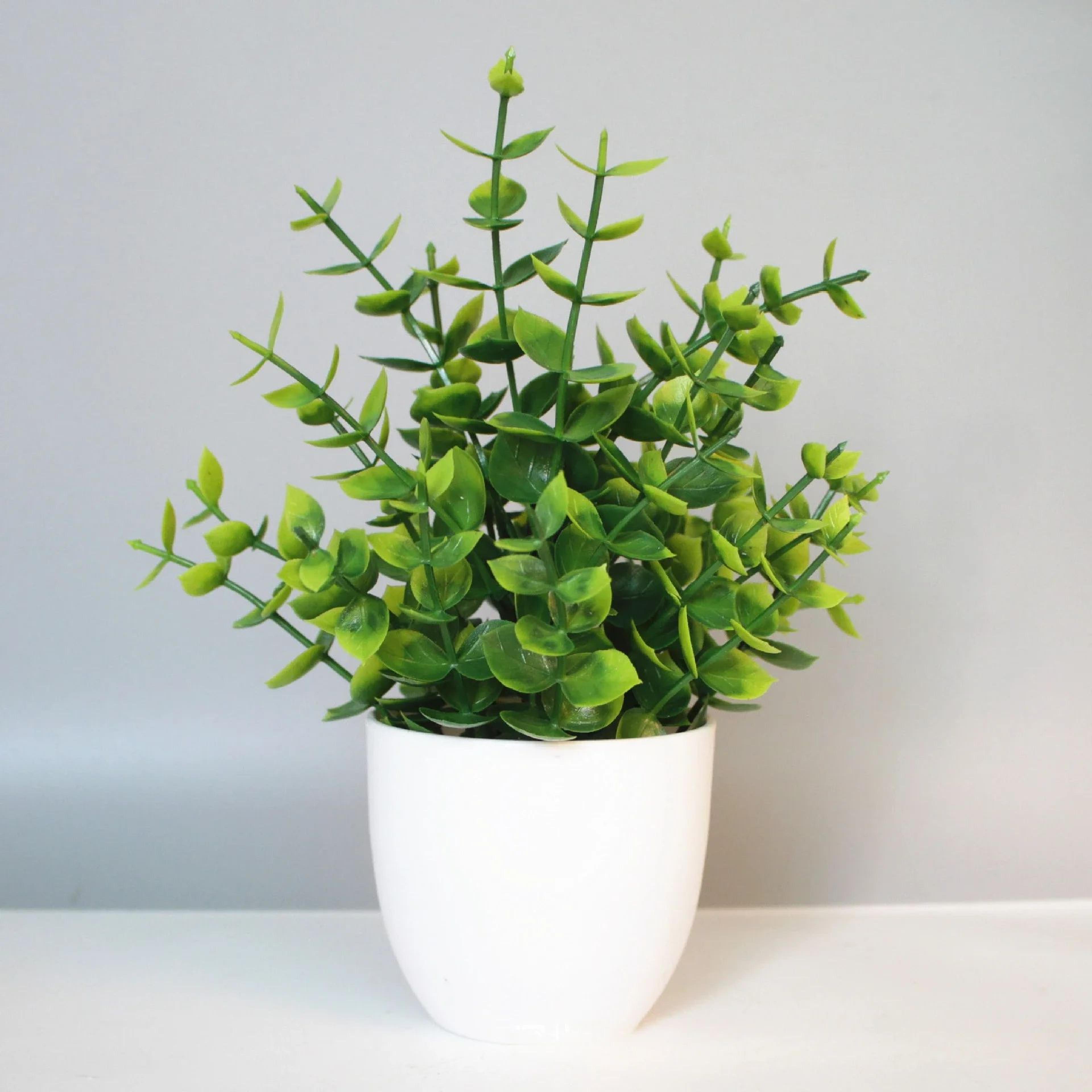 Artificial Potted Green Plant Bonsai Indoor Outdoor Home Decor 6