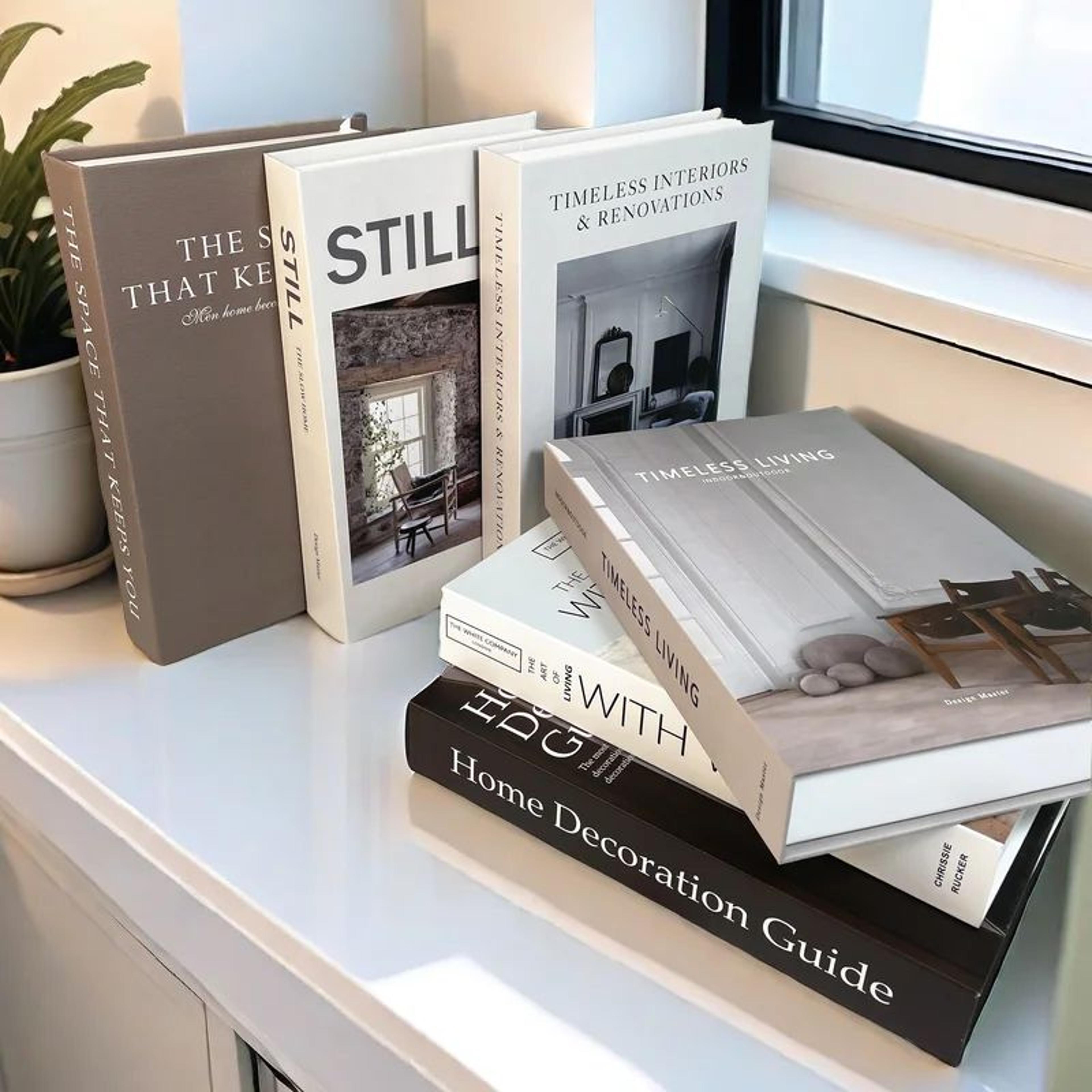 Luxury Decorative Book Storage Box Hidden Storage Home Decor 1