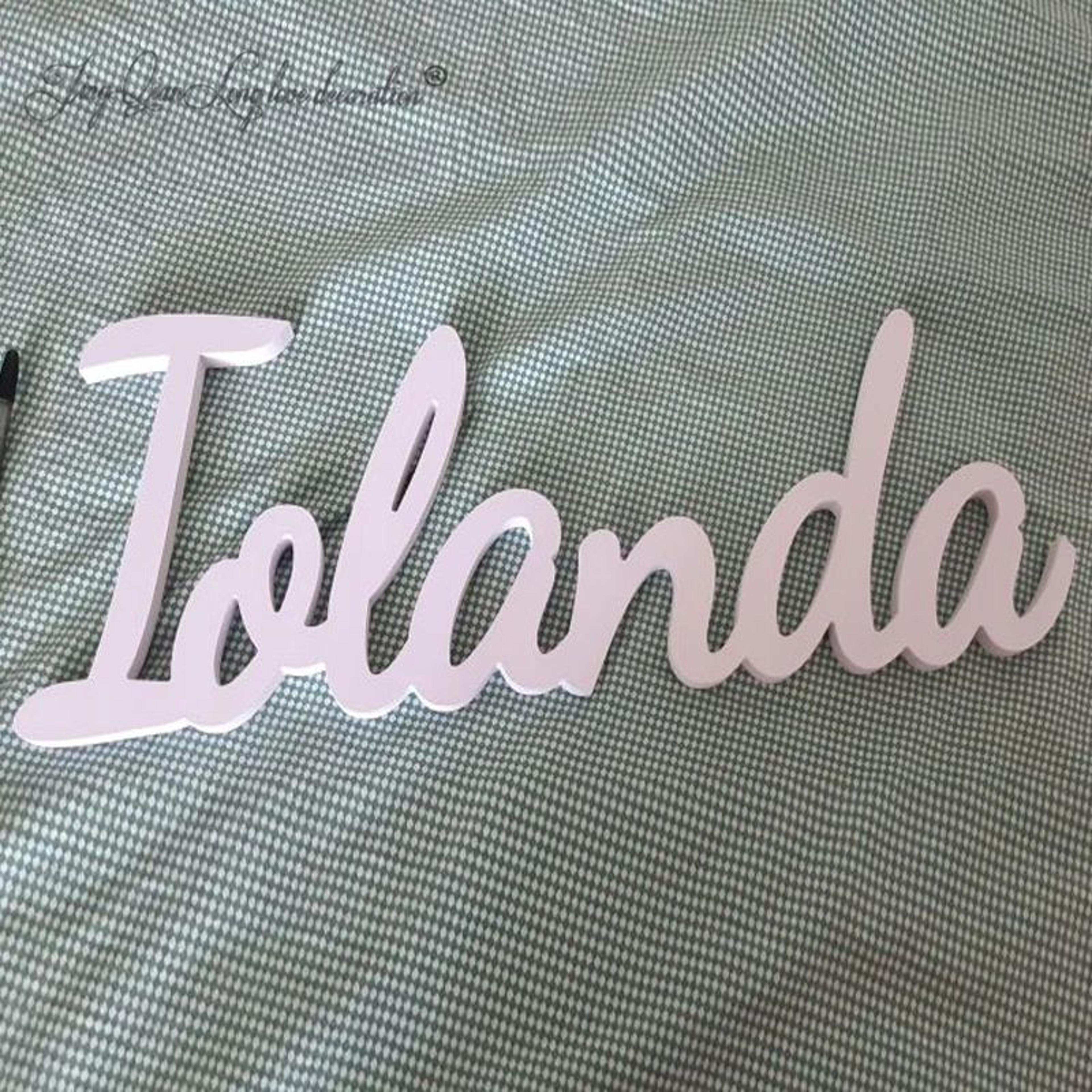 Custom Wooden Name Sign Personalized Wood Word Decor For Home And Gifts 2