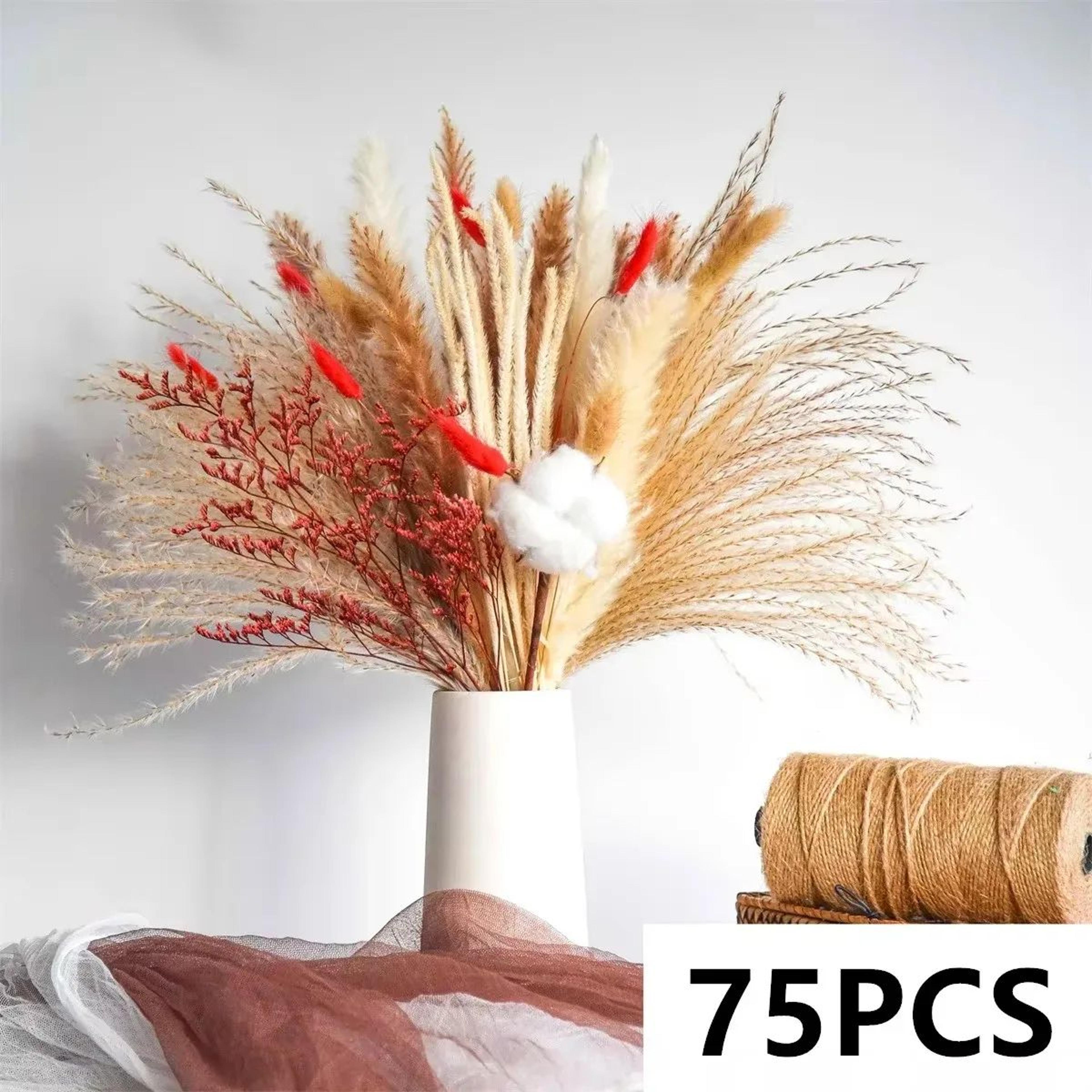 Dried Flower Bouquet Pampas Grass Boho Floral Arrangement For Home And Wedding Decor 11