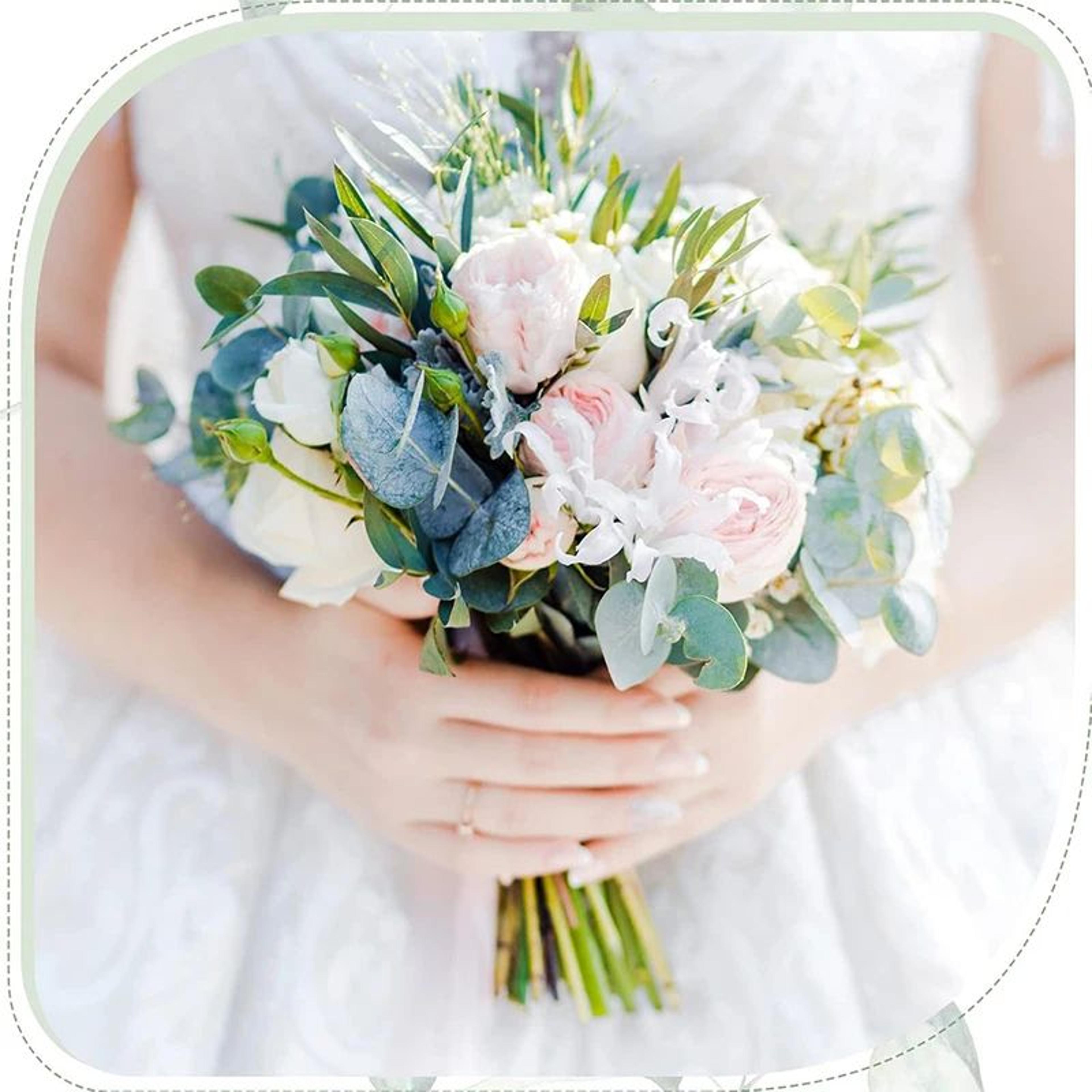 Artificial Eucalyptus Leaves Greenery Stems For Wedding And Home Decor 2