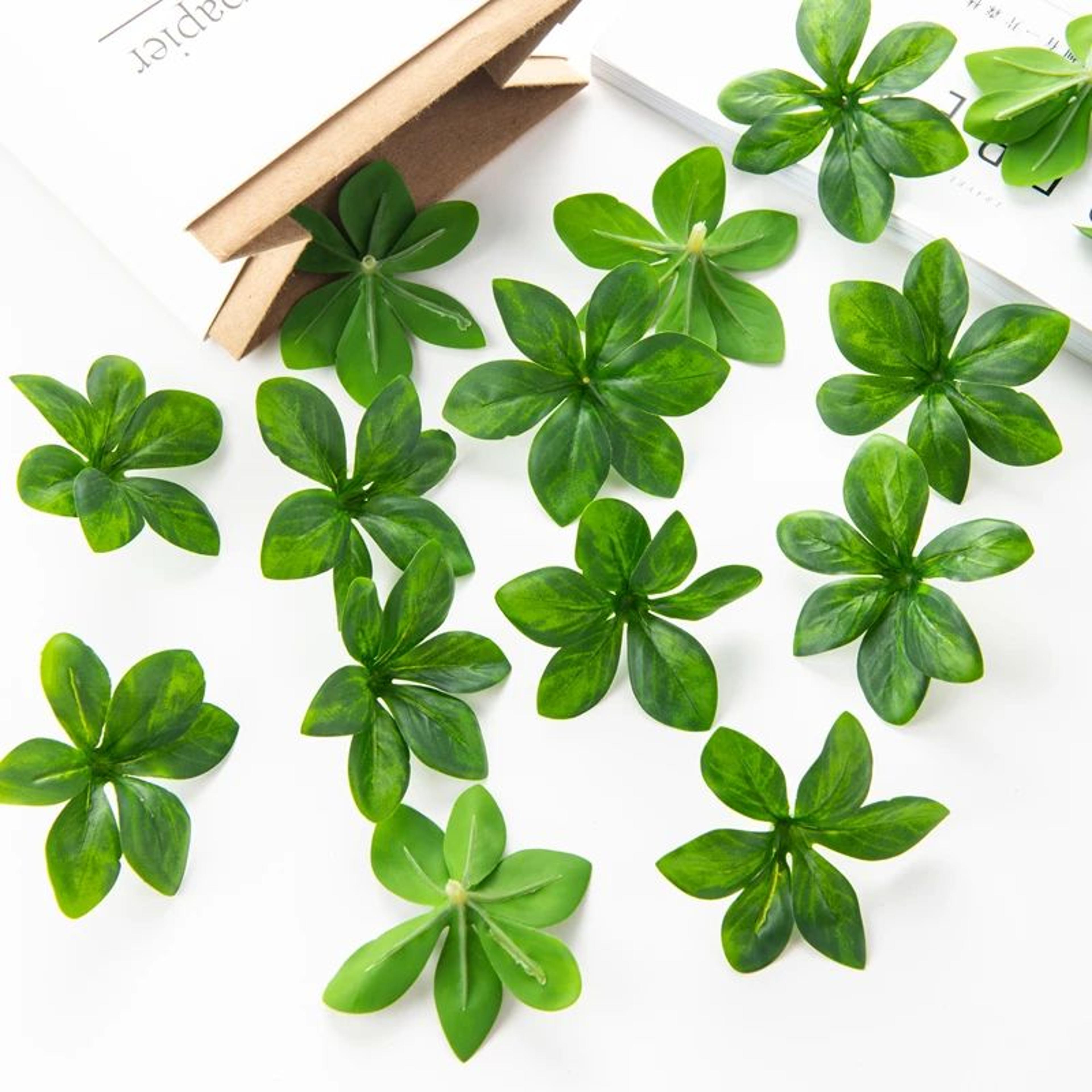 artificial hanging vine leaves set decorative fake plants for diy wreath and home decor