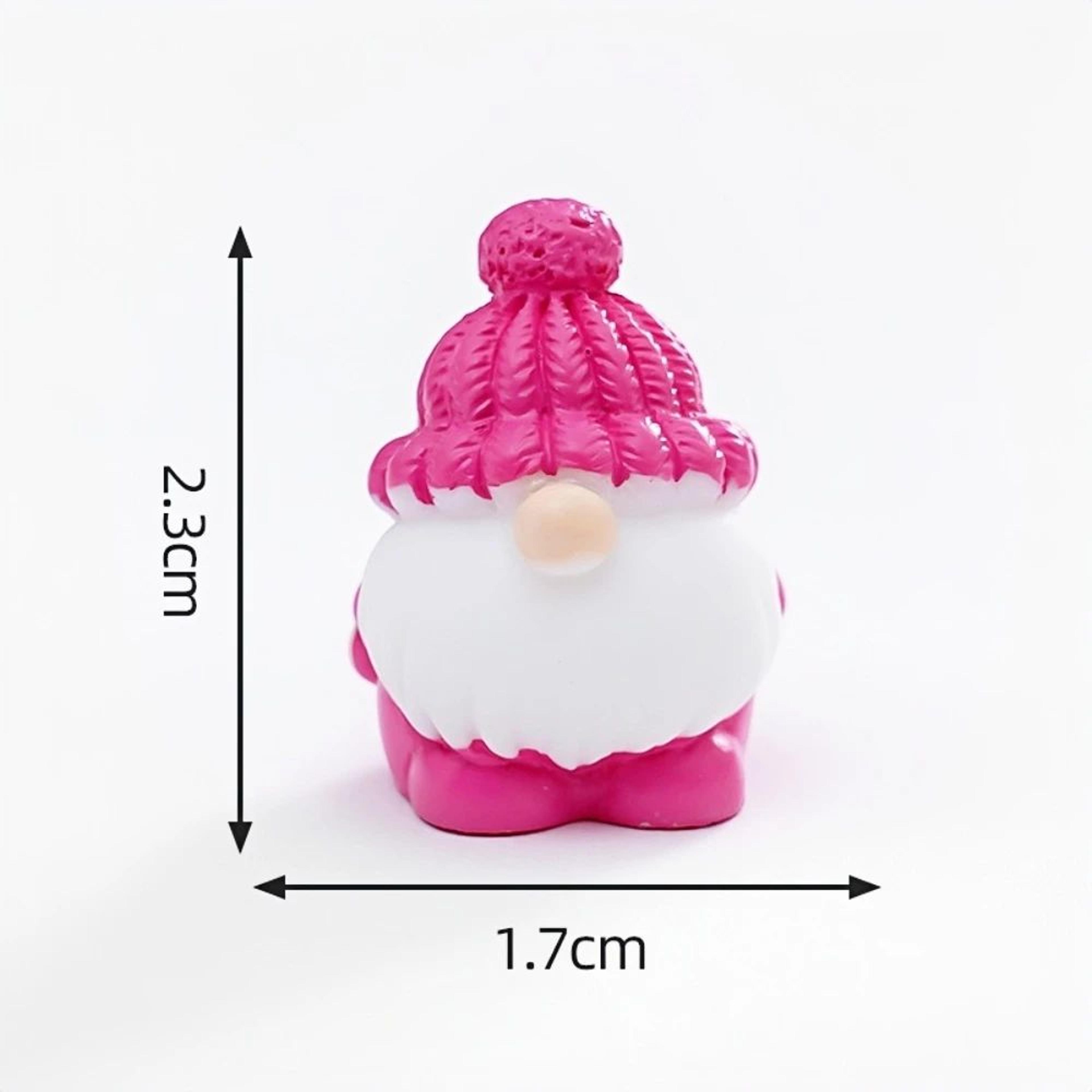Mini Garden Gnome Figurines Set Cute Dwarf Decor For DIY Landscape And Crafts 5